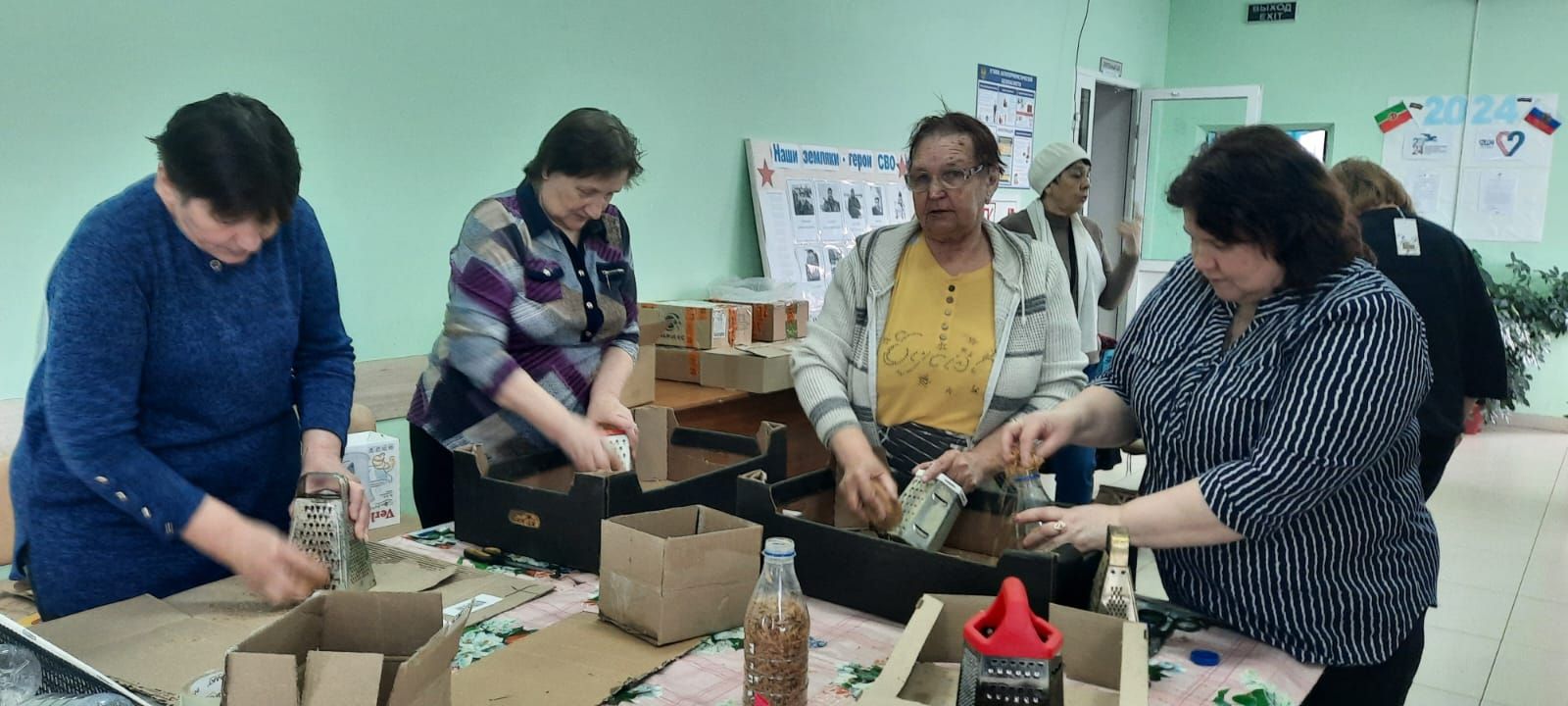 Жители Кильдеева присоединились к акции «Тепло души»
