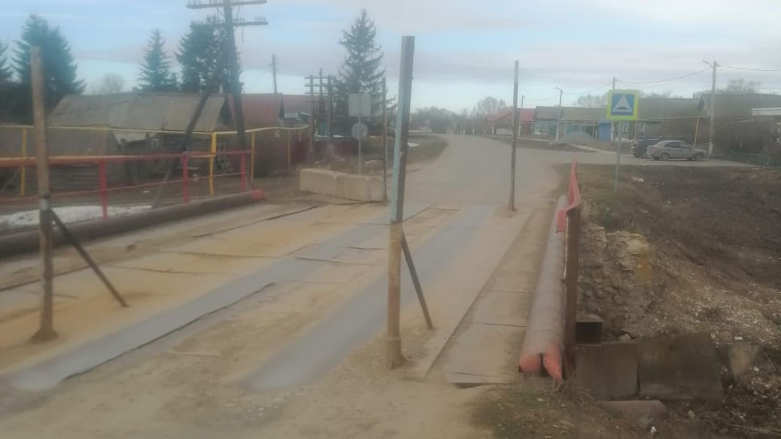 В Верхнеуслонском районе по нацпроекту реконструируют мост