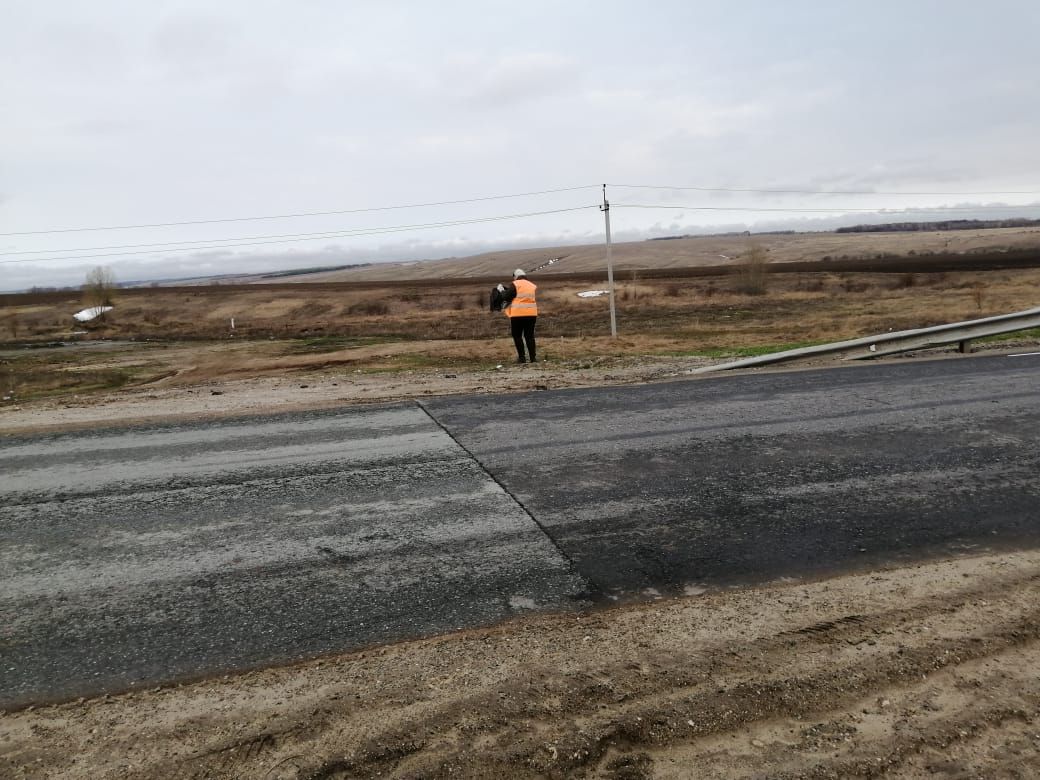 Кильдеевцы навели порядок вдоль трассы «Казань-Ульяновск»