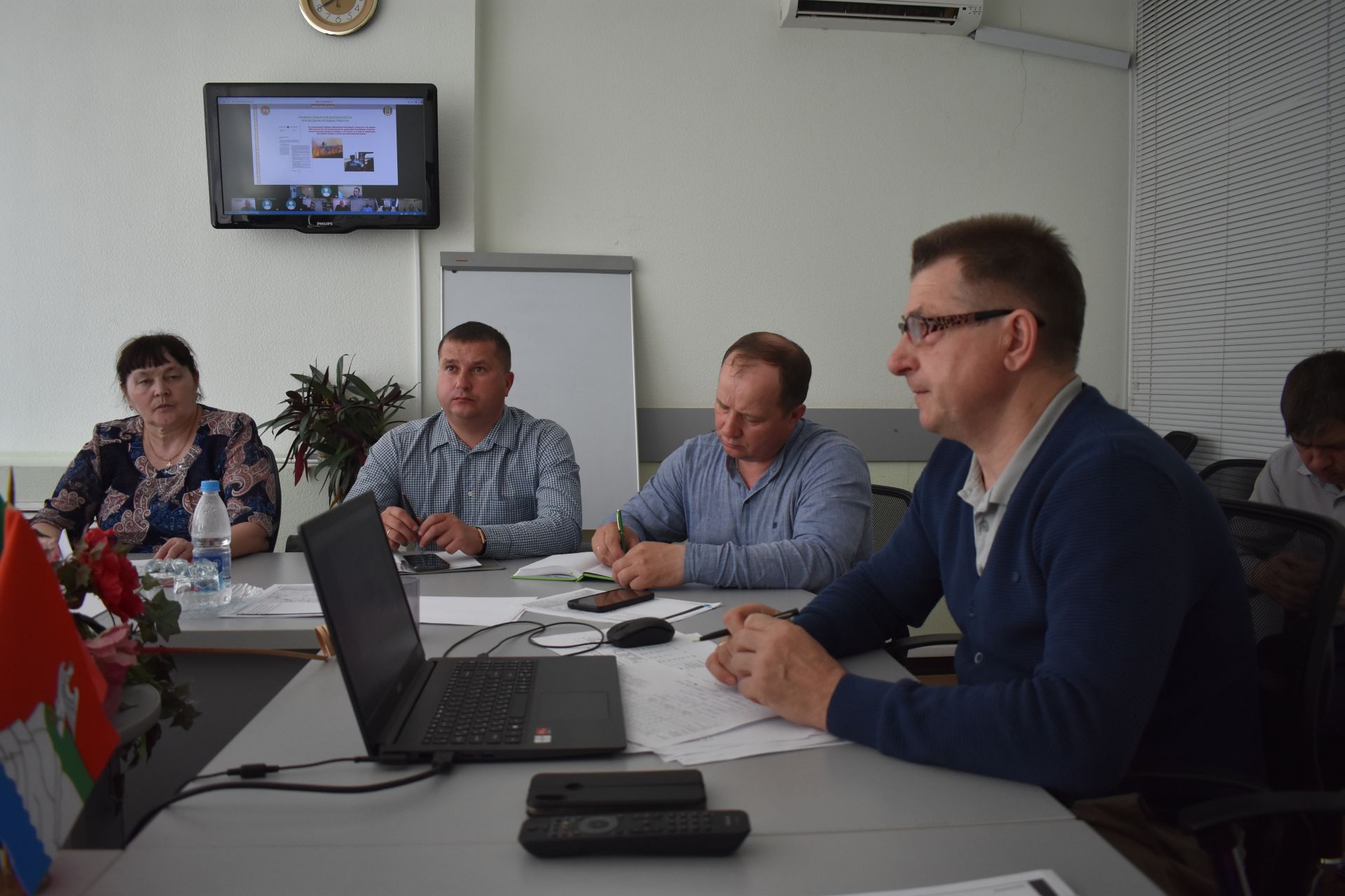 В Верхнеуслонском районе прошло совещание руководителей сельхозпредприятий
