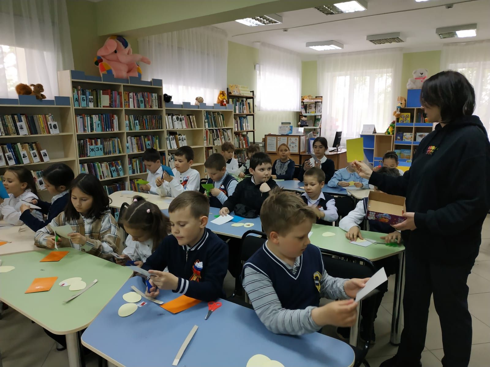 В Верхнеуслонской детской библиотеке прошел пасхальный мастер-класс