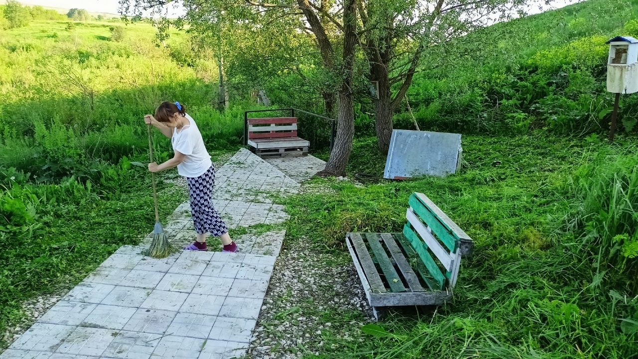 В Кильдееве привели в порядок территорию родника