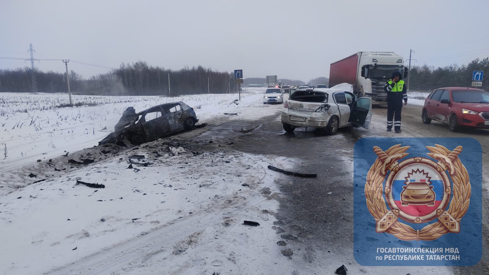 Два человека получили травмы в ДТП в Верхнеуслонском районе