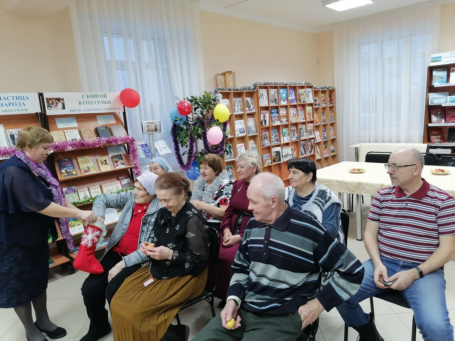В Верхнеуслонской библиотеке прошла конкурсно-литературная программа