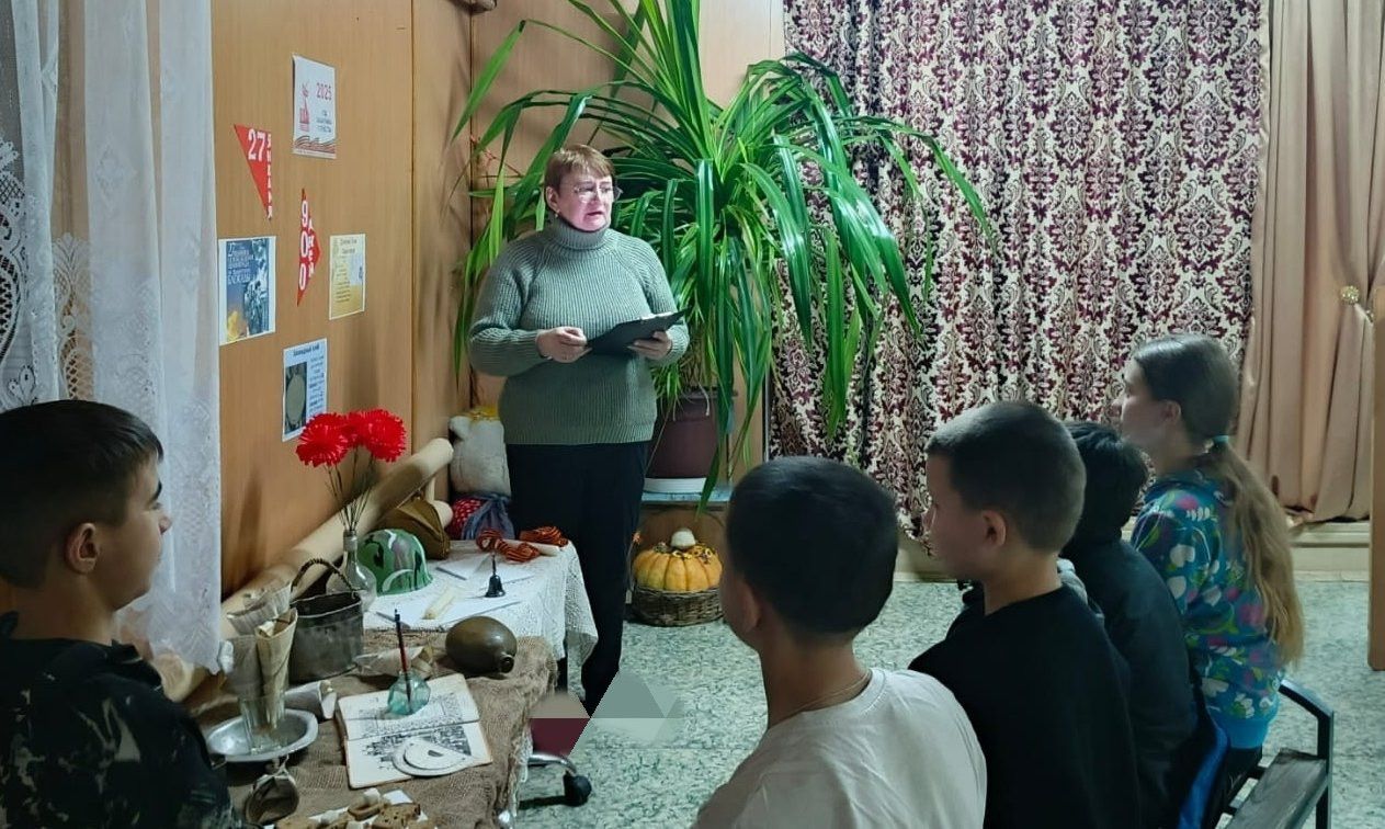 В Ямбулатовском сельском доме культуры прошел урок мужества