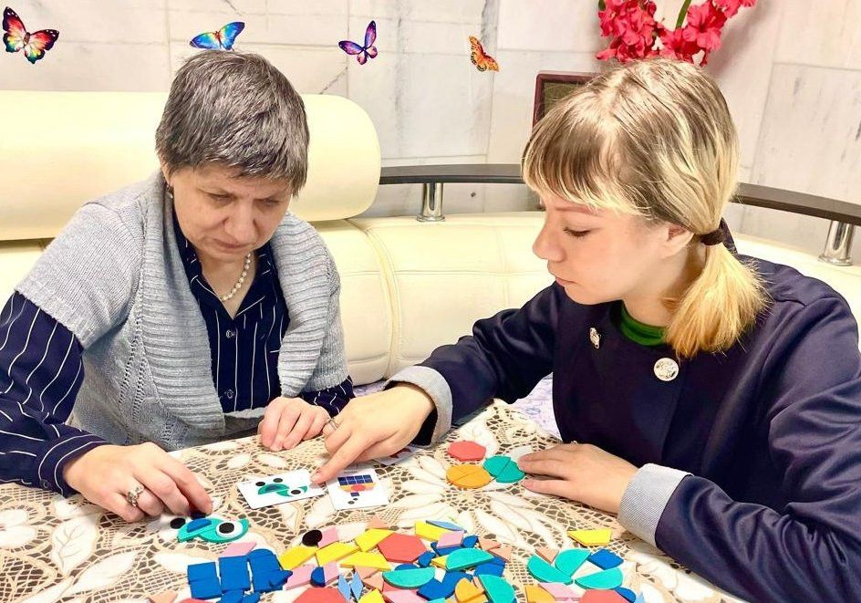 В Верхнеуслонском Доме-интернате подопечным проводят развивающие занятия