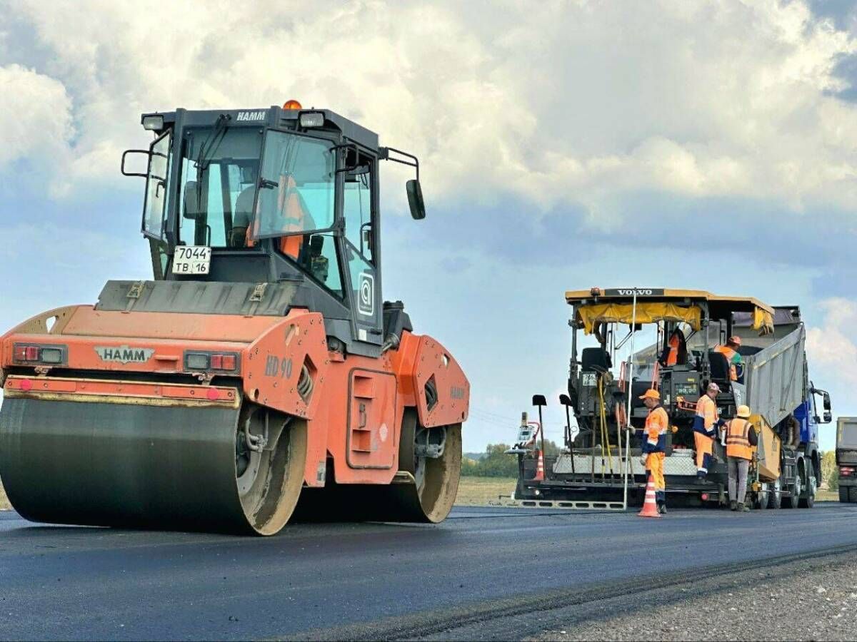 Минниханов: В Татарстане по нацпроекту отремонтировано 200 км дорог