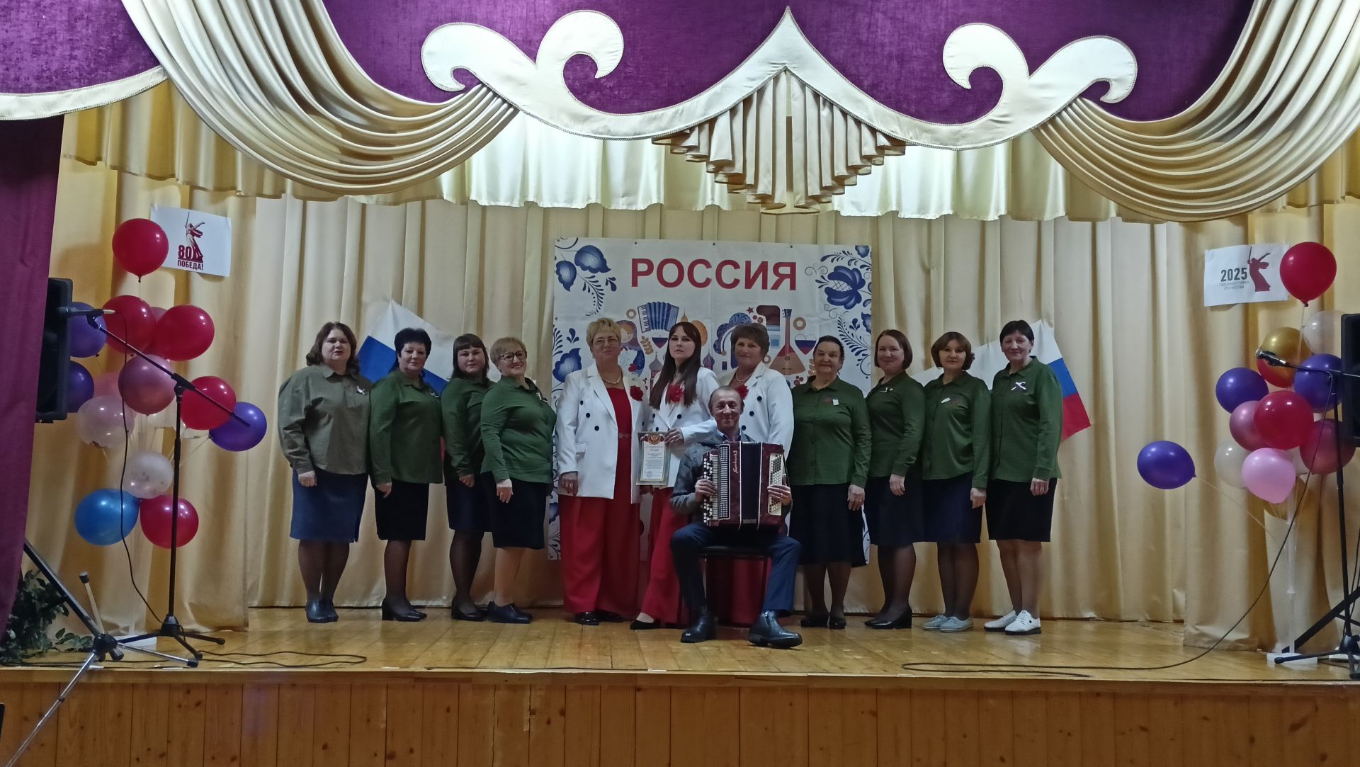 Концерт «Герои живут рядом» прошёл в Кильдеевском Доме культуры