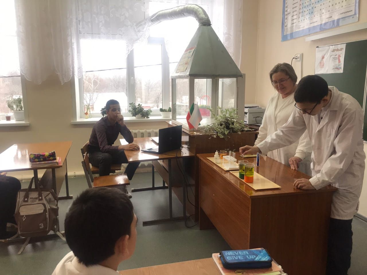 Октябрьский мәктәбендә Россия фәне көне үтте
