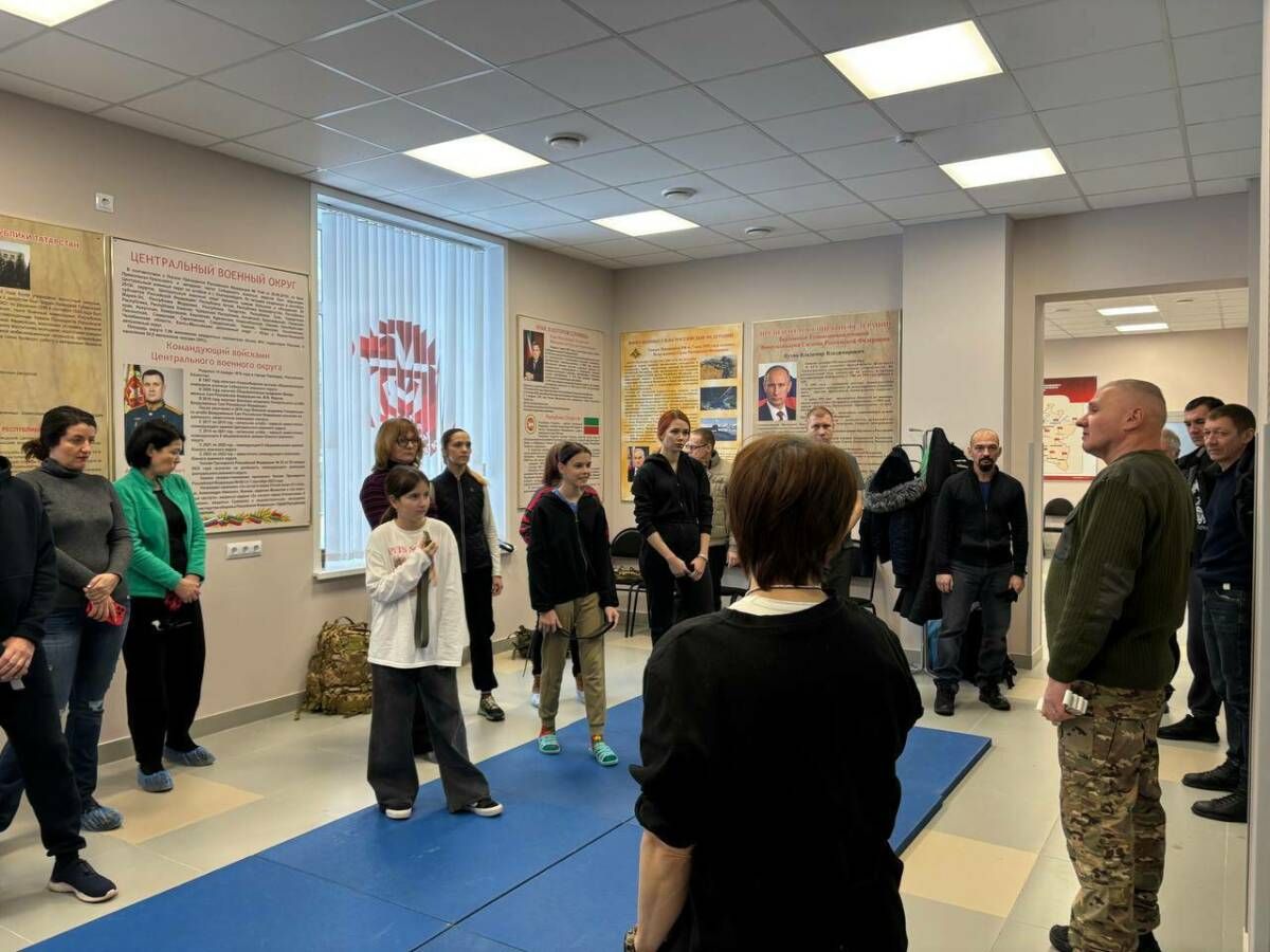 В республиканском центре «Патриот» желающих начали учить тактической медицине