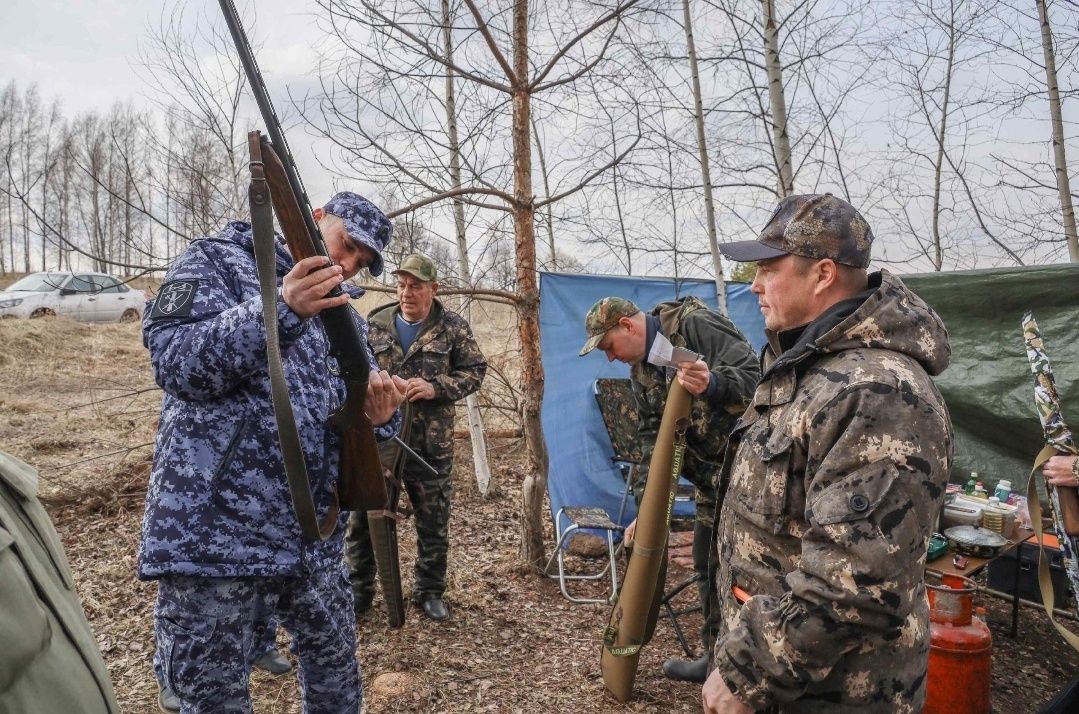 Сотрудники Росгвардии провели рейд в охотничьих угодьях Верхнеуслонского района