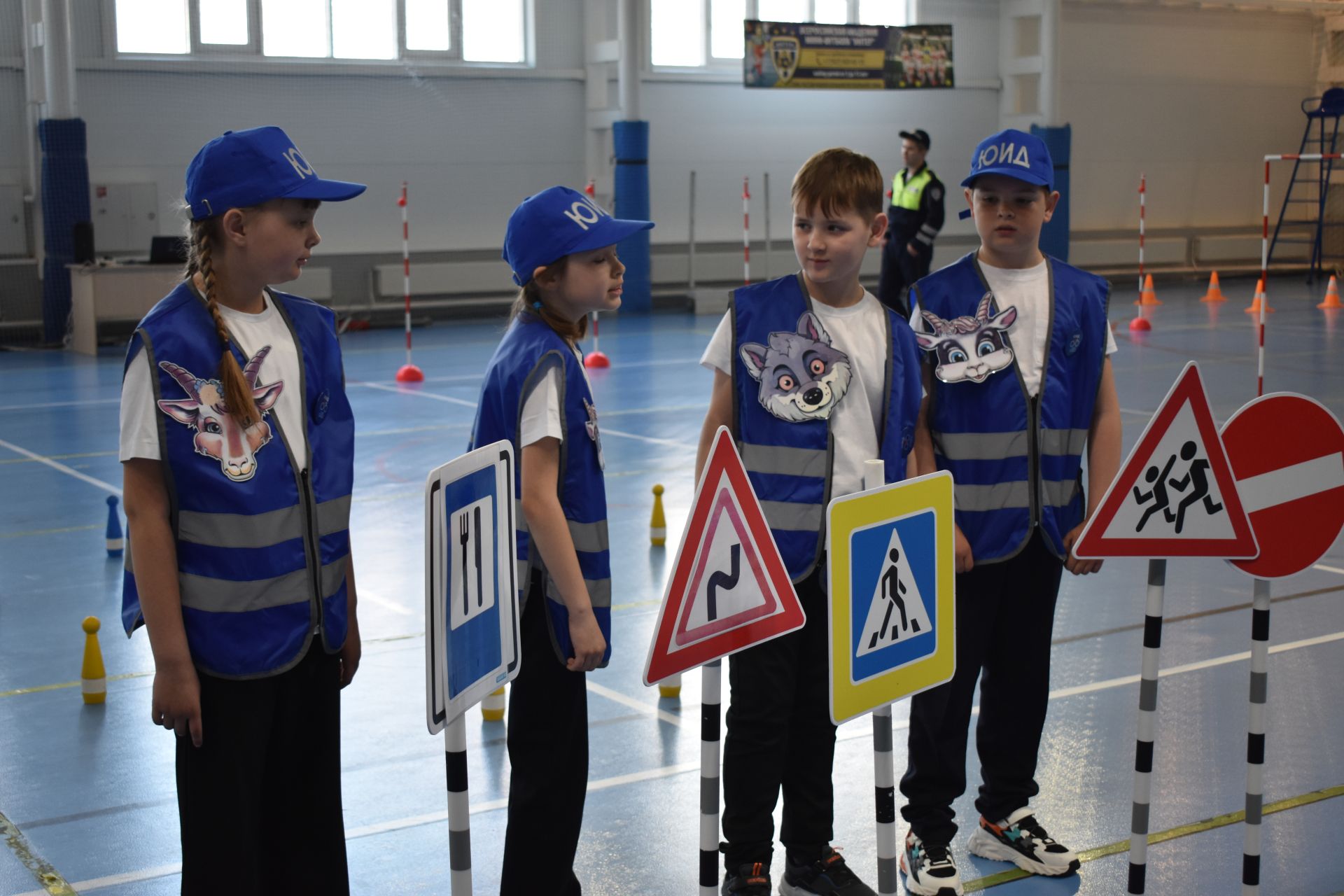 В Верхнеуслонском районе определили лучший отряд ЮИД