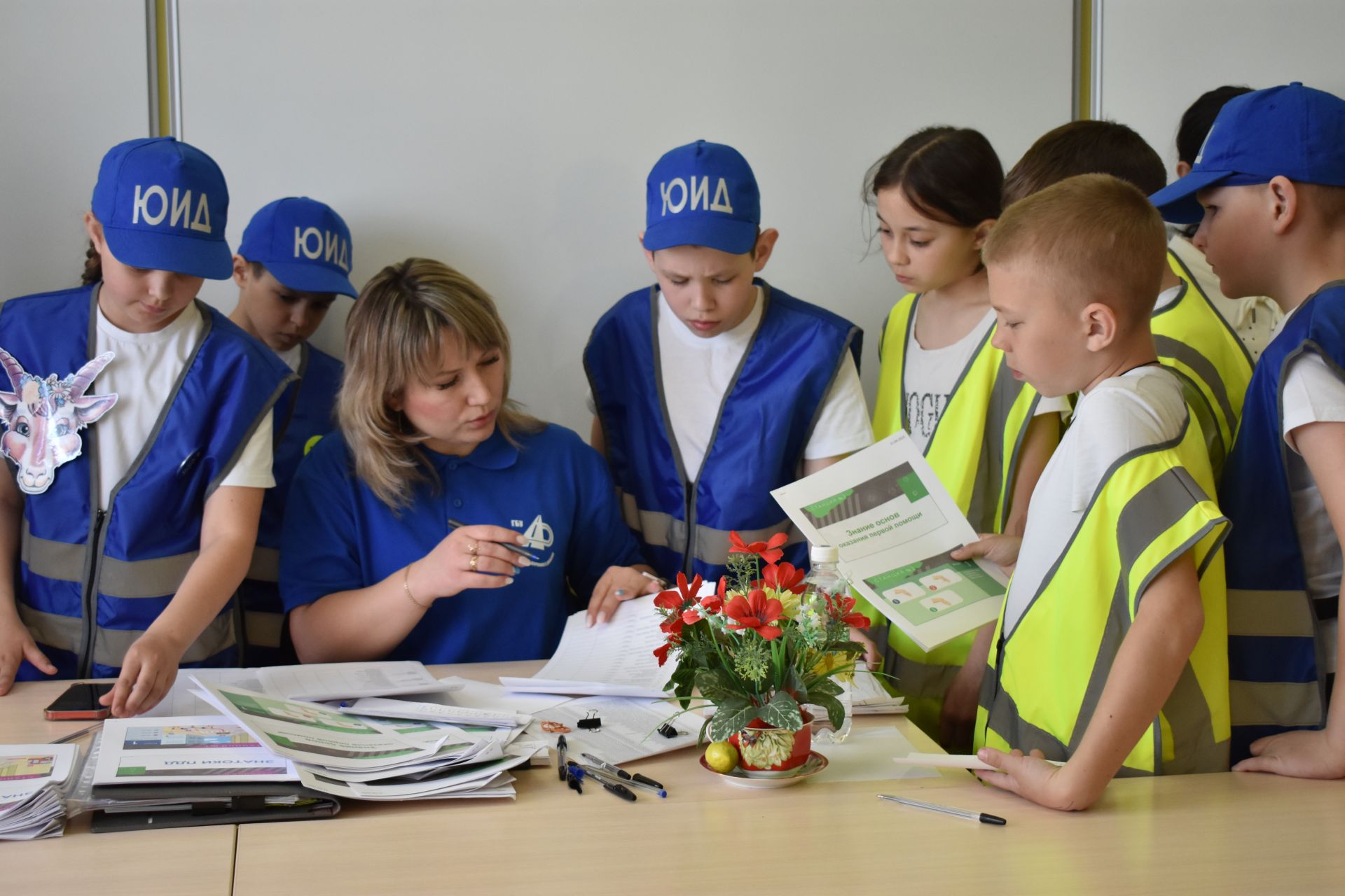 В Верхнеуслонском районе определили лучший отряд ЮИД