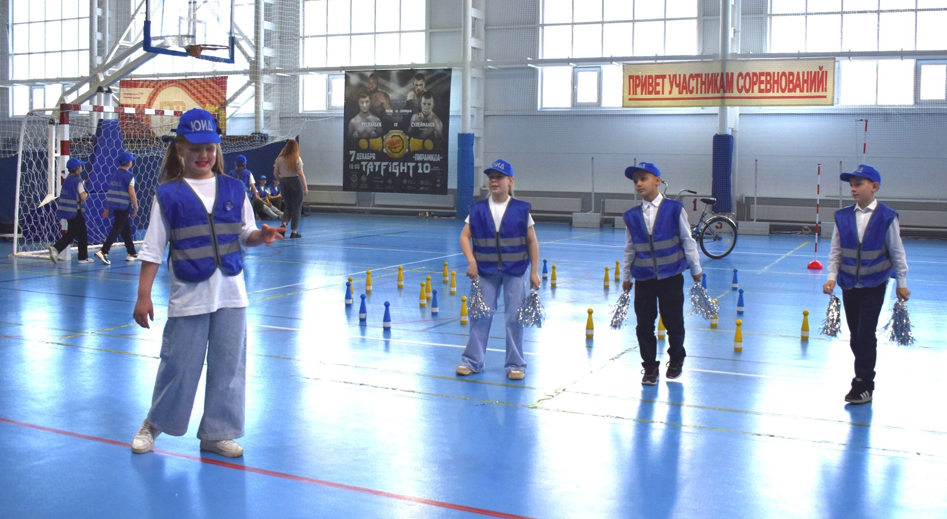 В Верхнеуслонском районе определили лучший отряд ЮИД