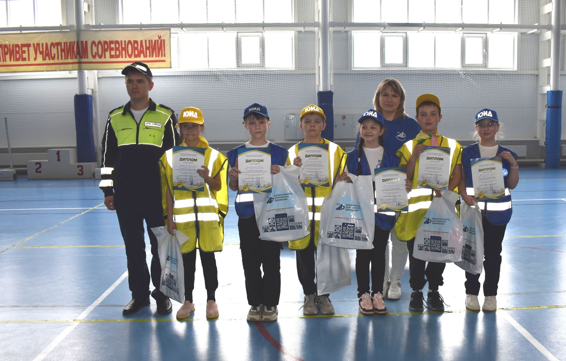 В Верхнеуслонском районе определили лучший отряд ЮИД