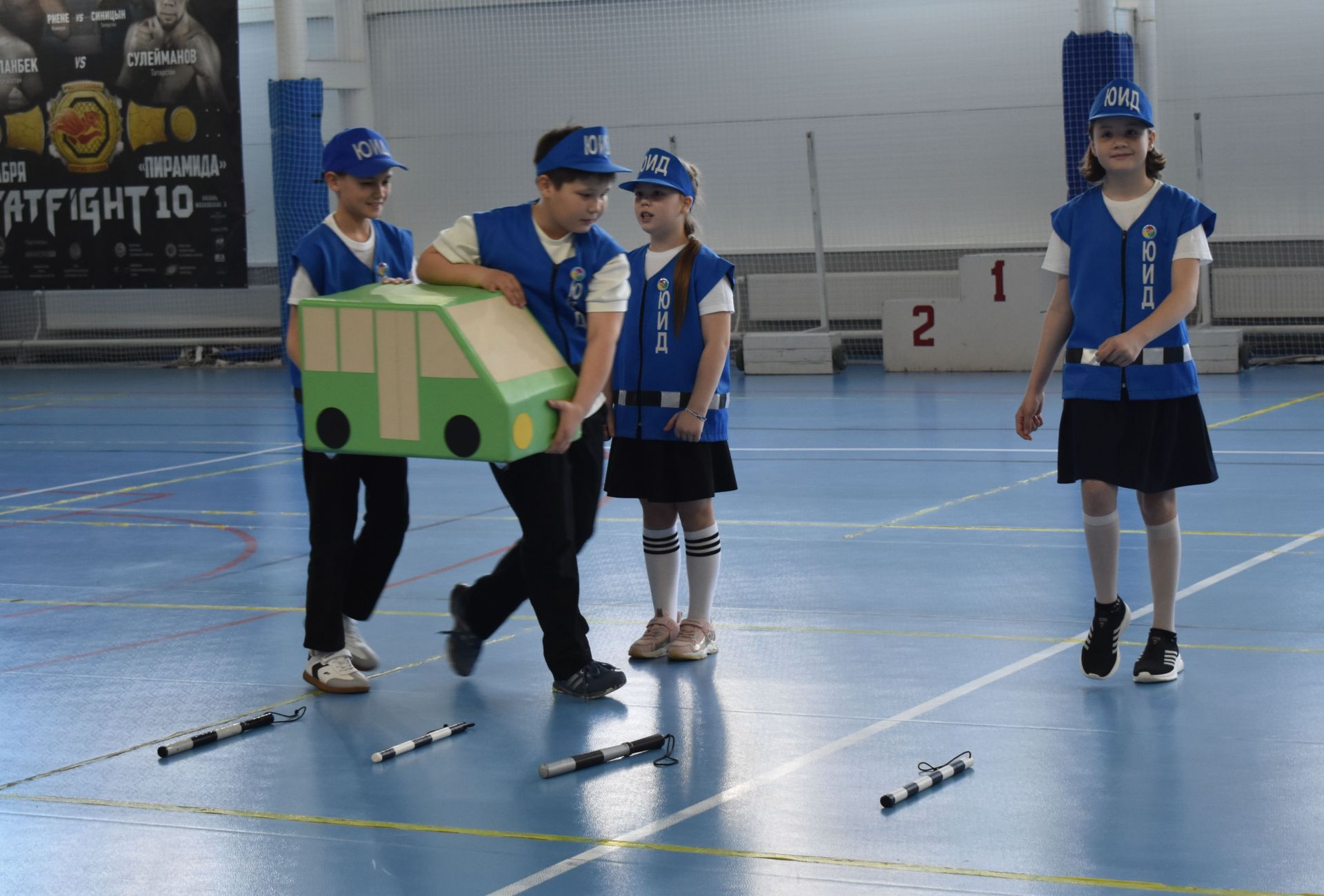 В Верхнеуслонском районе определили лучший отряд ЮИД