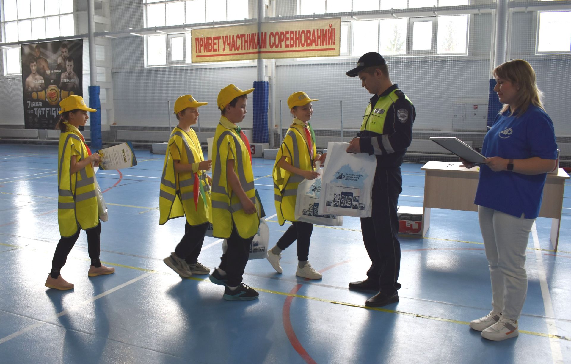 В Верхнеуслонском районе определили лучший отряд ЮИД