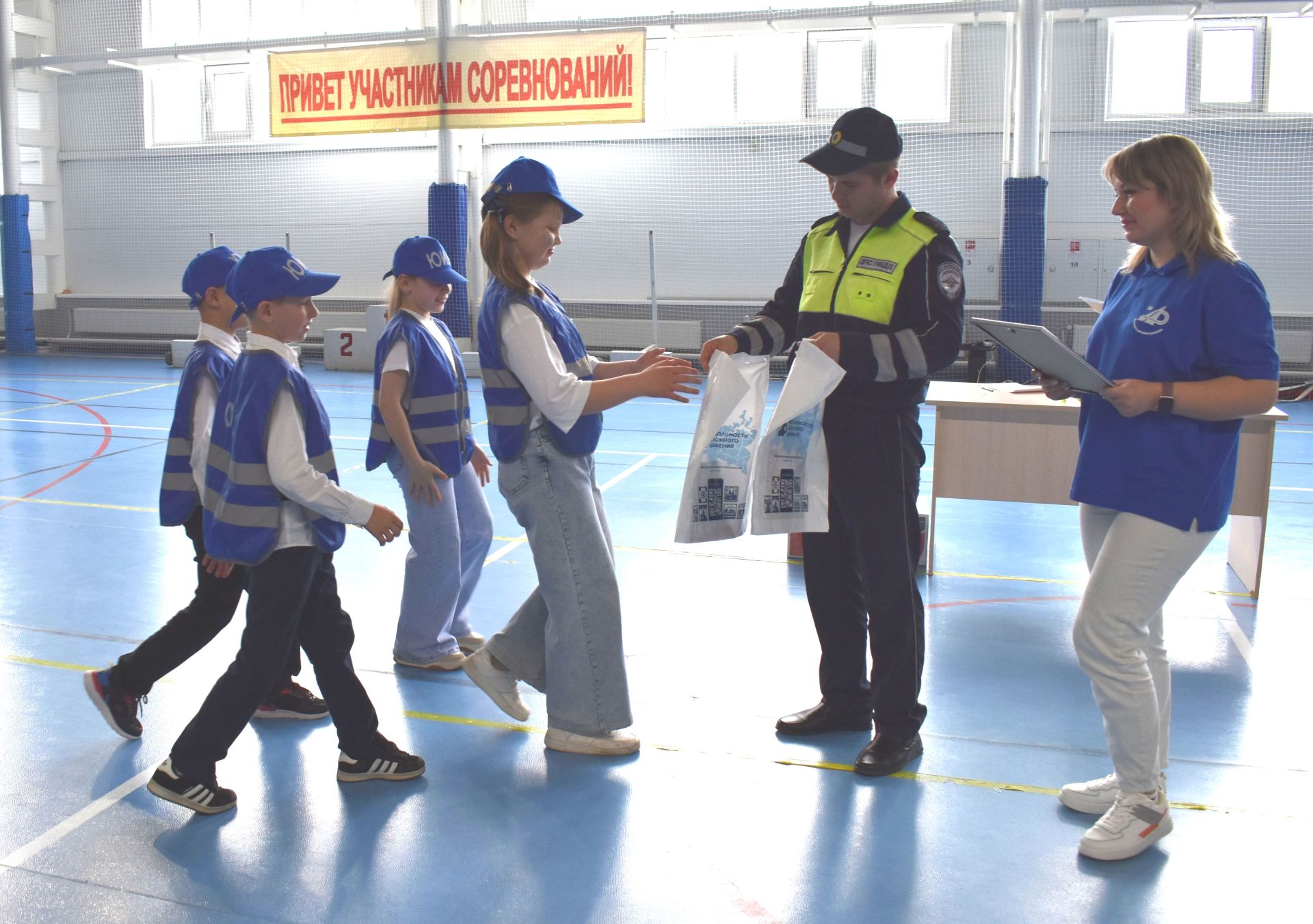 В Верхнеуслонском районе определили лучший отряд ЮИД