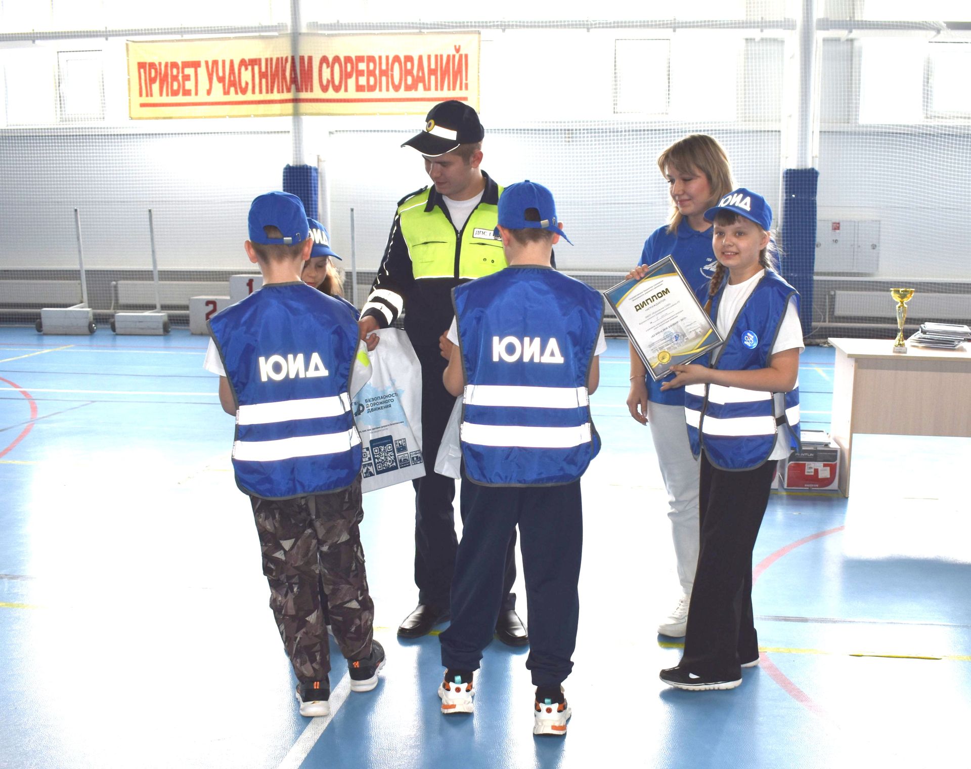 В Верхнеуслонском районе определили лучший отряд ЮИД