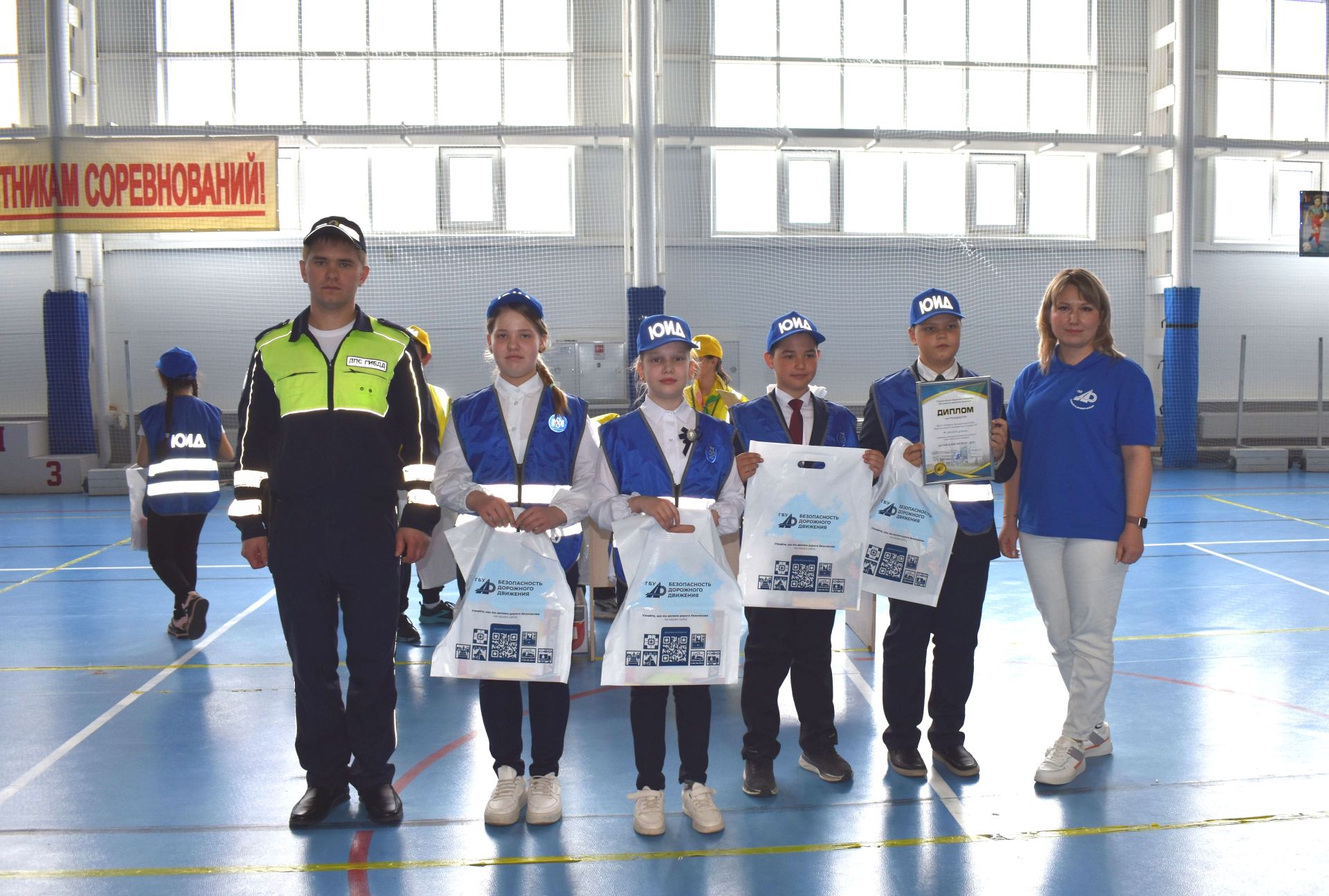 В Верхнеуслонском районе определили лучший отряд ЮИД