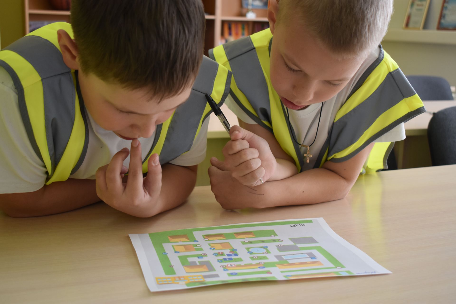 В Верхнеуслонском районе определили лучший отряд ЮИД