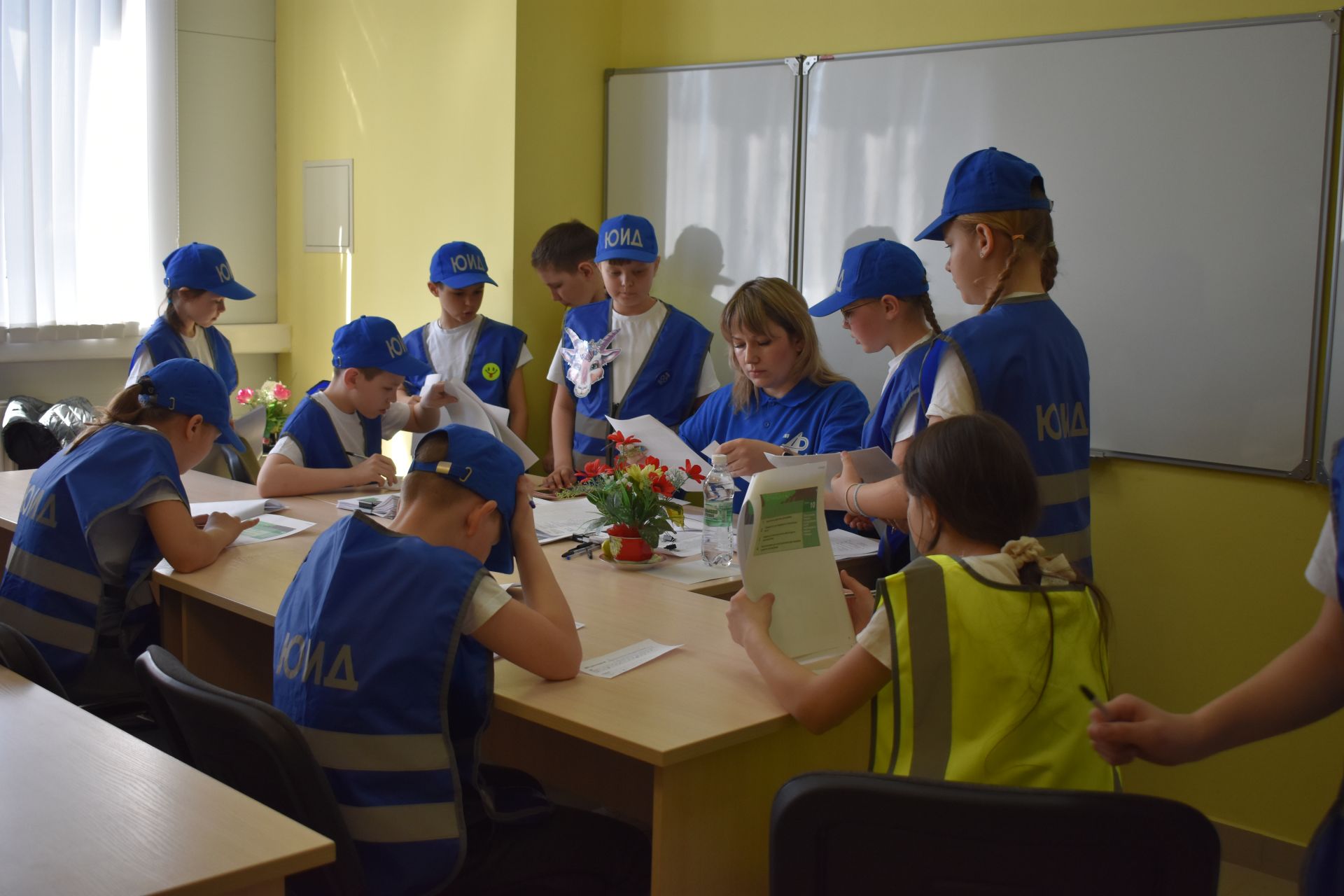 В Верхнеуслонском районе определили лучший отряд ЮИД