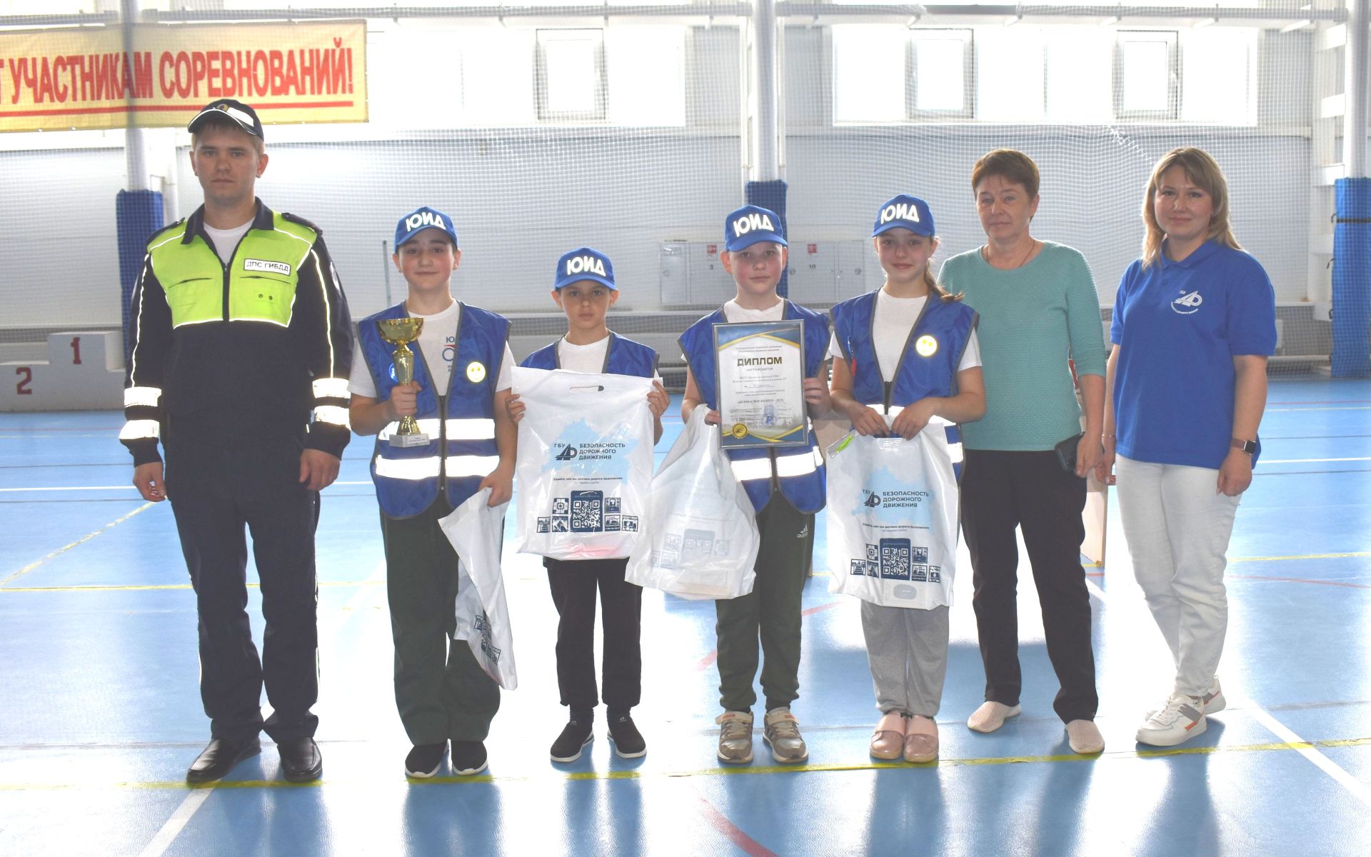 В Верхнеуслонском районе определили лучший отряд ЮИД