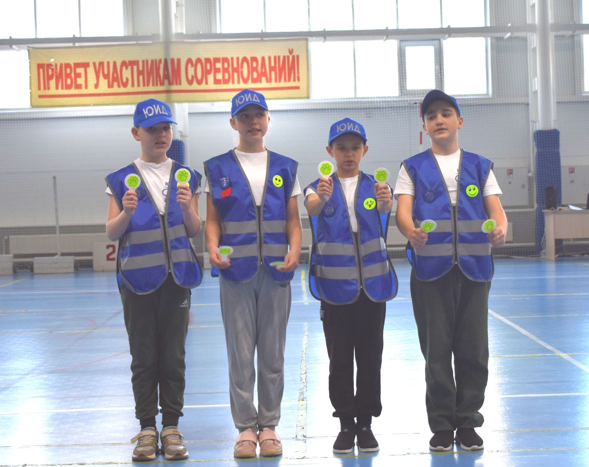 В Верхнеуслонском районе определили лучший отряд ЮИД