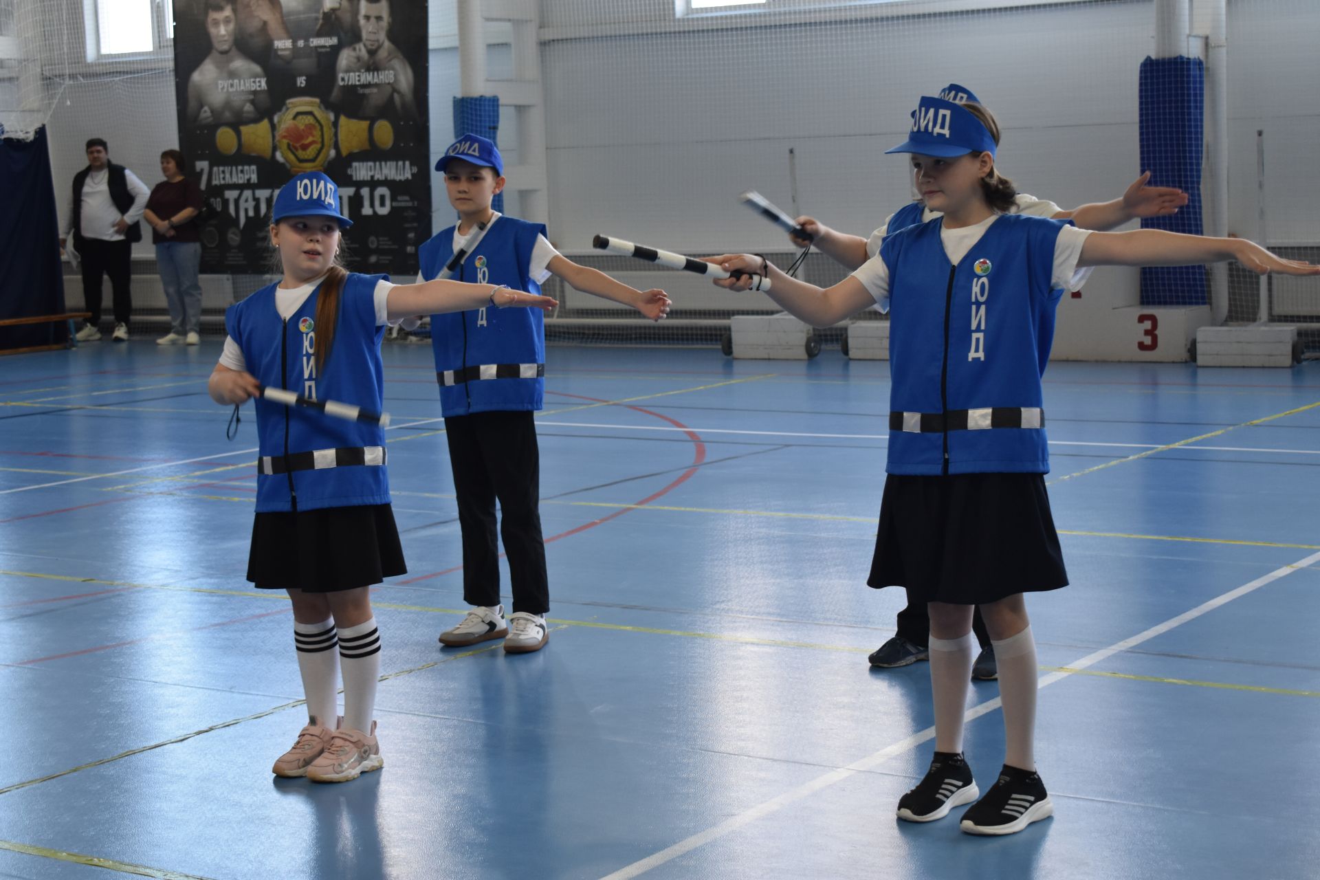 В Верхнеуслонском районе определили лучший отряд ЮИД