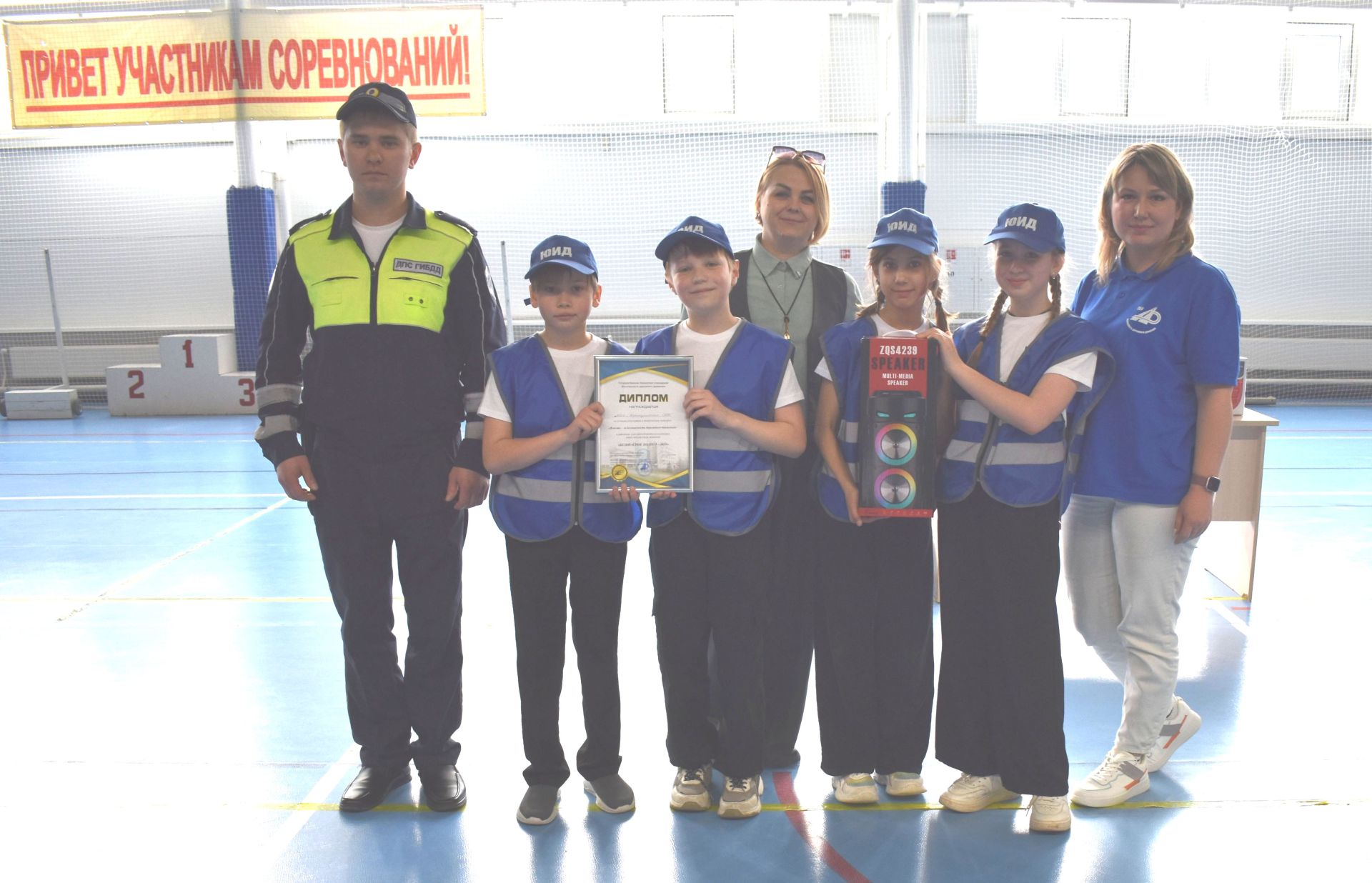 В Верхнеуслонском районе определили лучший отряд ЮИД