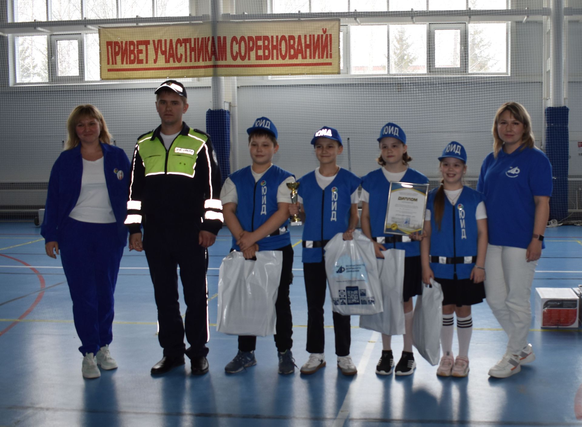 В Верхнеуслонском районе определили лучший отряд ЮИД