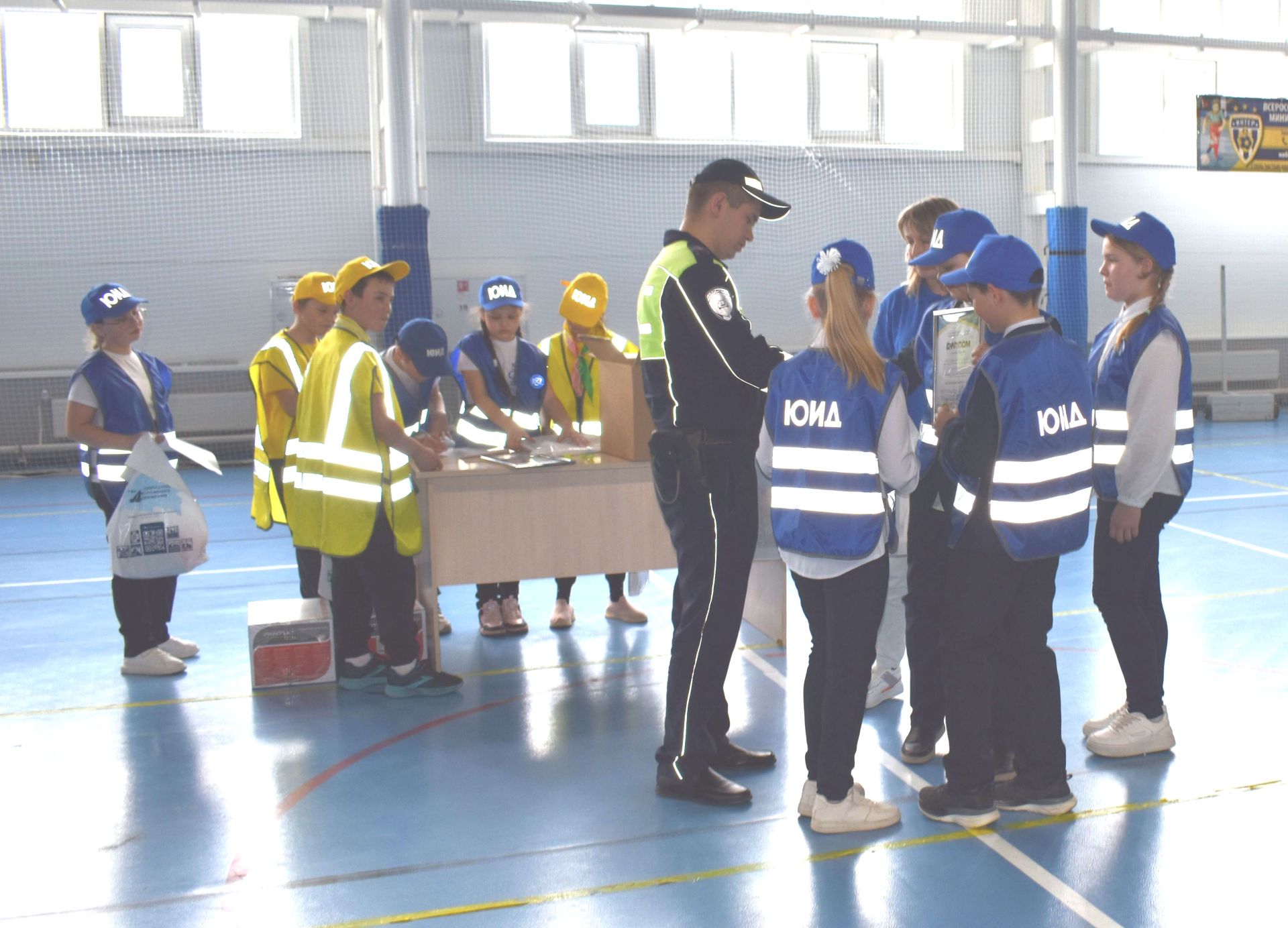 В Верхнеуслонском районе определили лучший отряд ЮИД