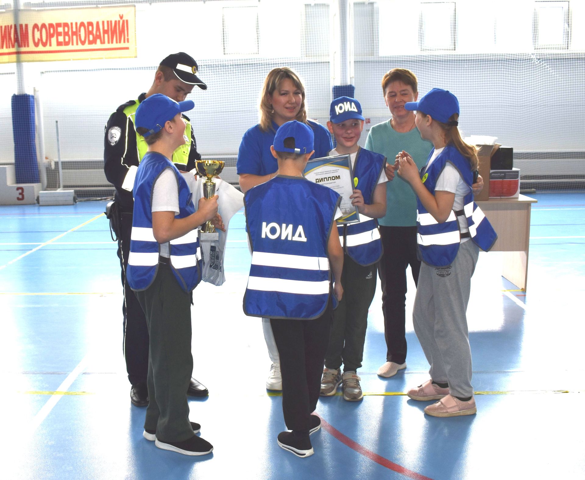 В Верхнеуслонском районе определили лучший отряд ЮИД