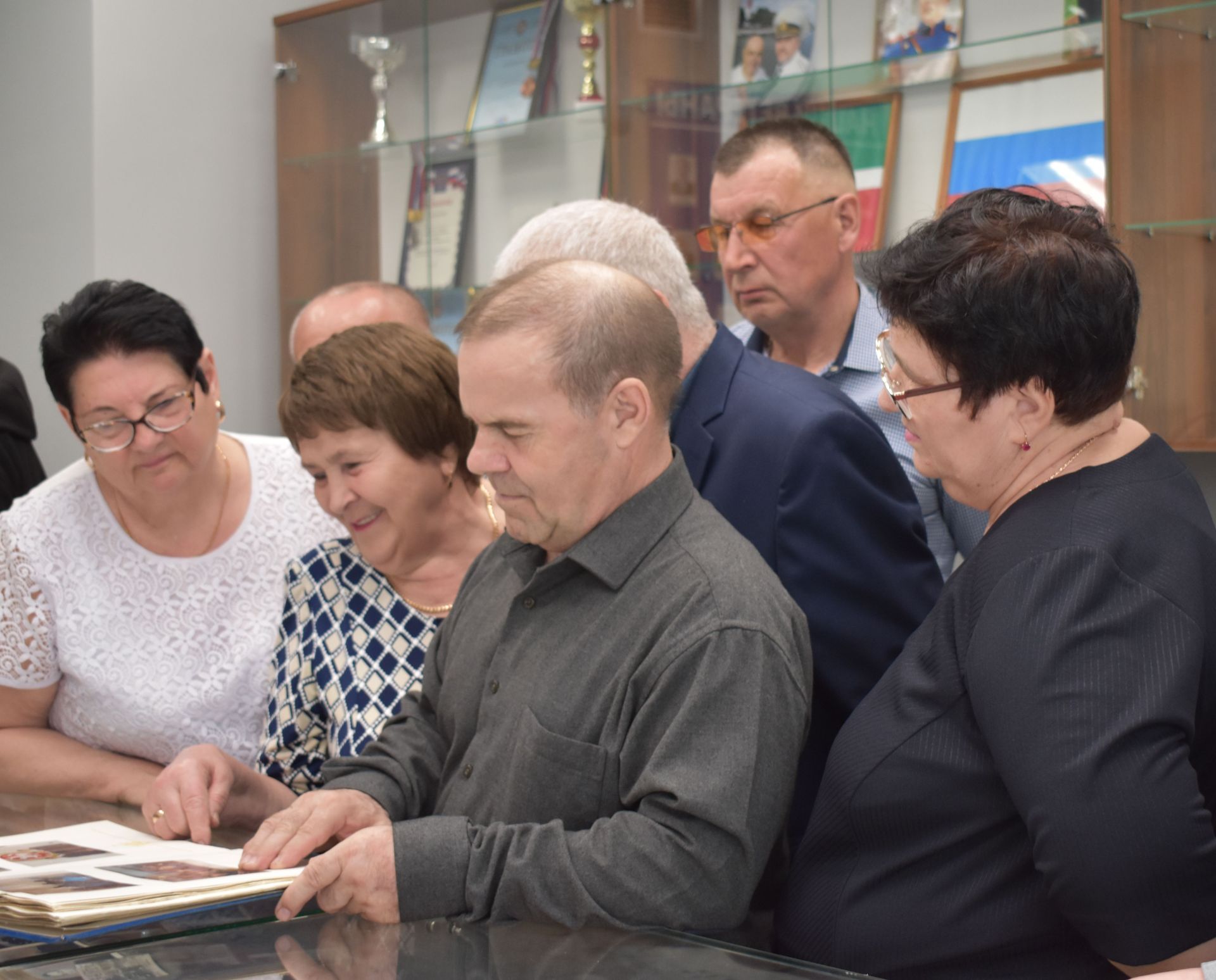 В Верхнеуслонском районе чествовали ветеранов органов внутренних дел