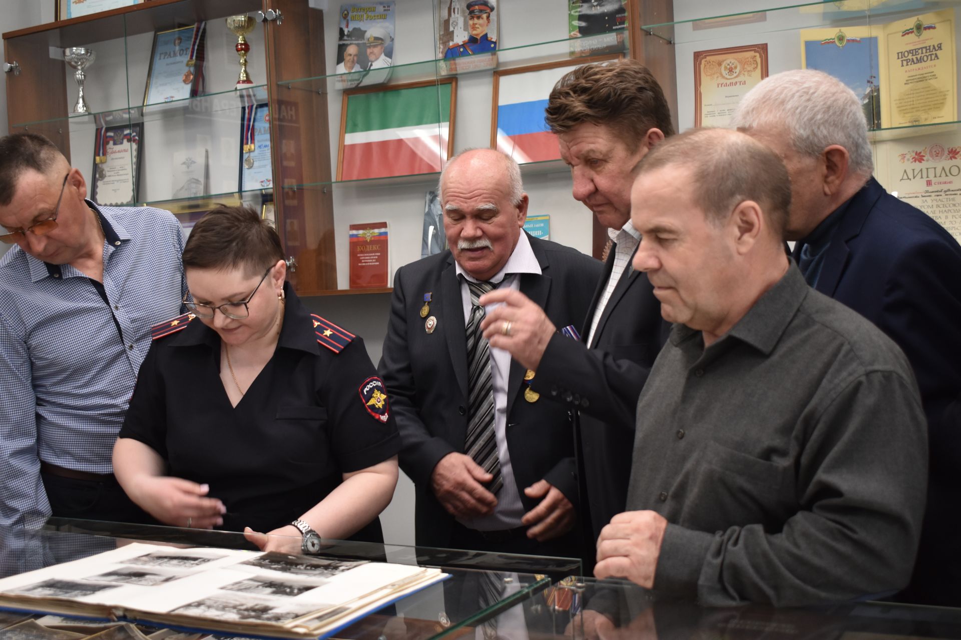В Верхнеуслонском районе чествовали ветеранов органов внутренних дел