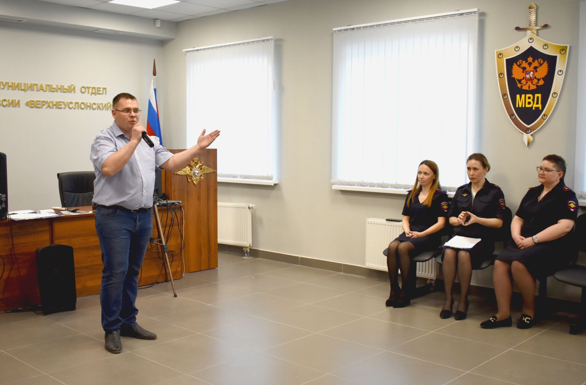 В Верхнеуслонском районе чествовали ветеранов органов внутренних дел