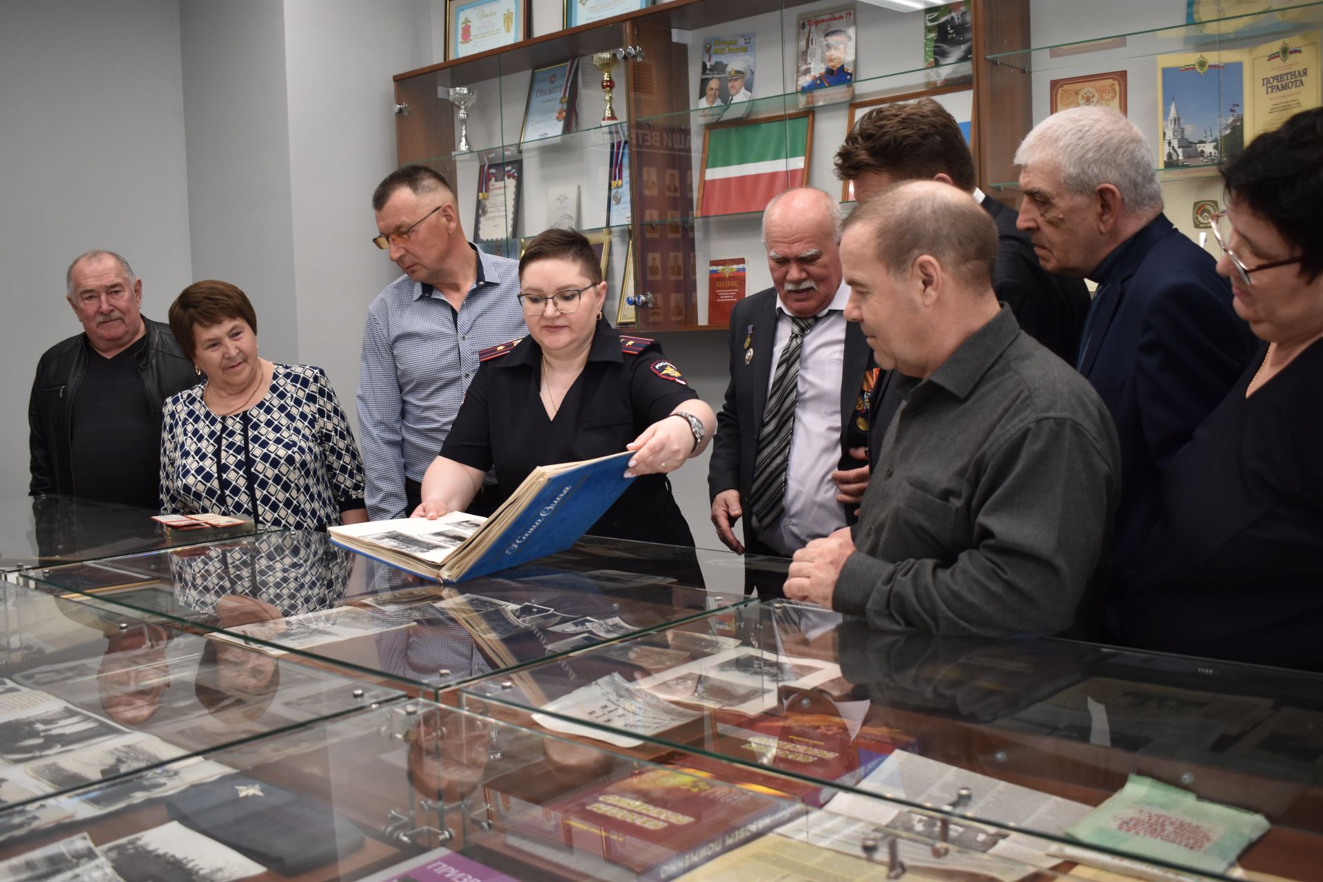 В Верхнеуслонском районе чествовали ветеранов органов внутренних дел