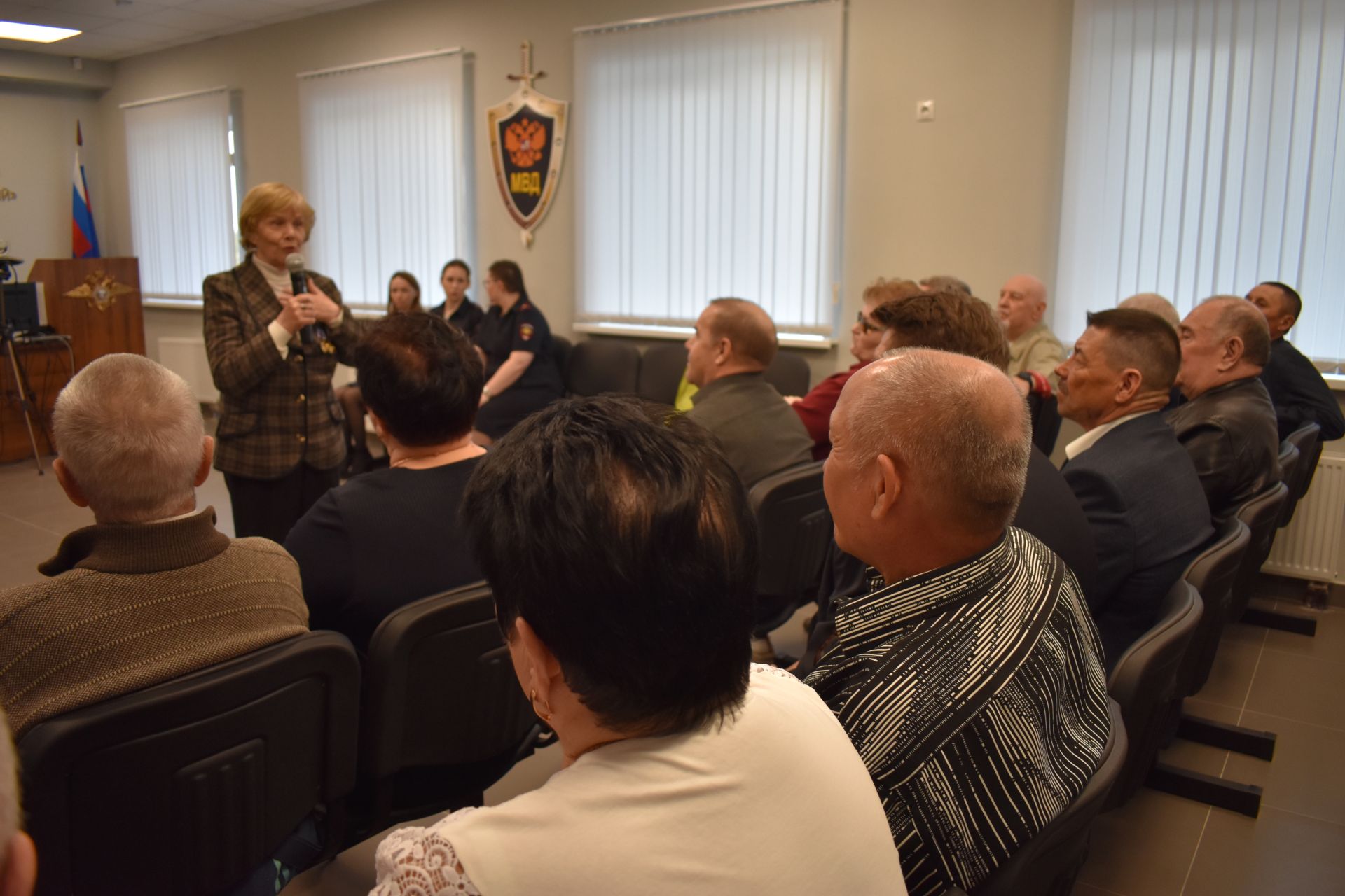 В Верхнеуслонском районе чествовали ветеранов органов внутренних дел