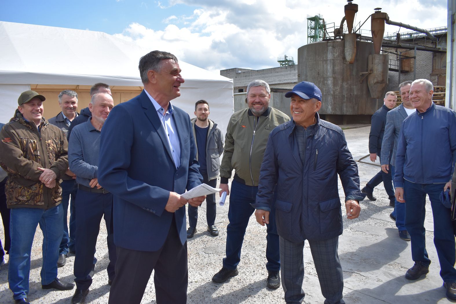 Рустам Минниханов посетил Верхнеуслонский район с рабочим визитом