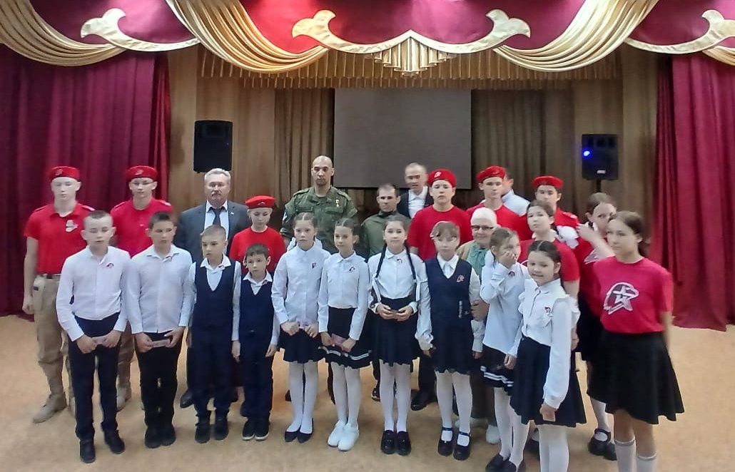 Урок мужества от Героя России Баксикова прошел в Верхнеуслонском районе