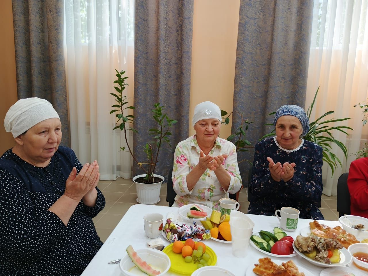 Печищеда Корбан гаетен бәйрәм иттеләр