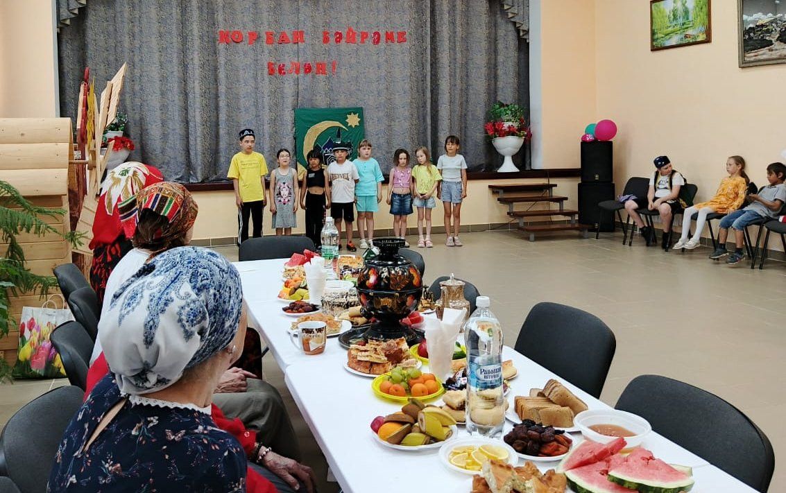 В Печищах душевно отметили Курбан-байрам