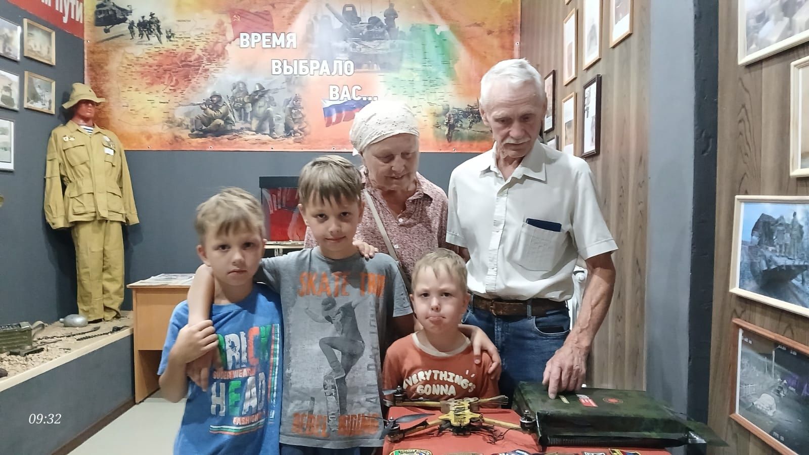 Супруги Матросовы из Верхнего Услона посетили «Музей нашей памяти»