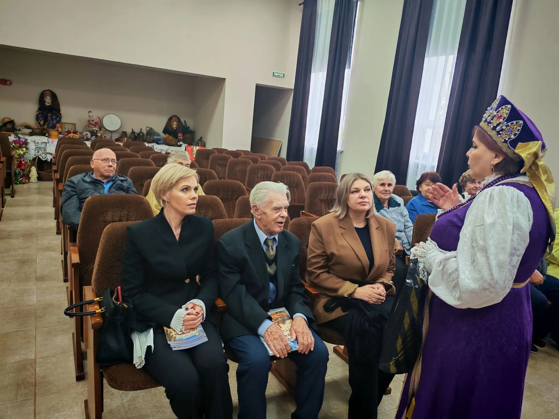 В Коргузе прошел вечер в честь 90-летия краеведа Андрея Бочкова
