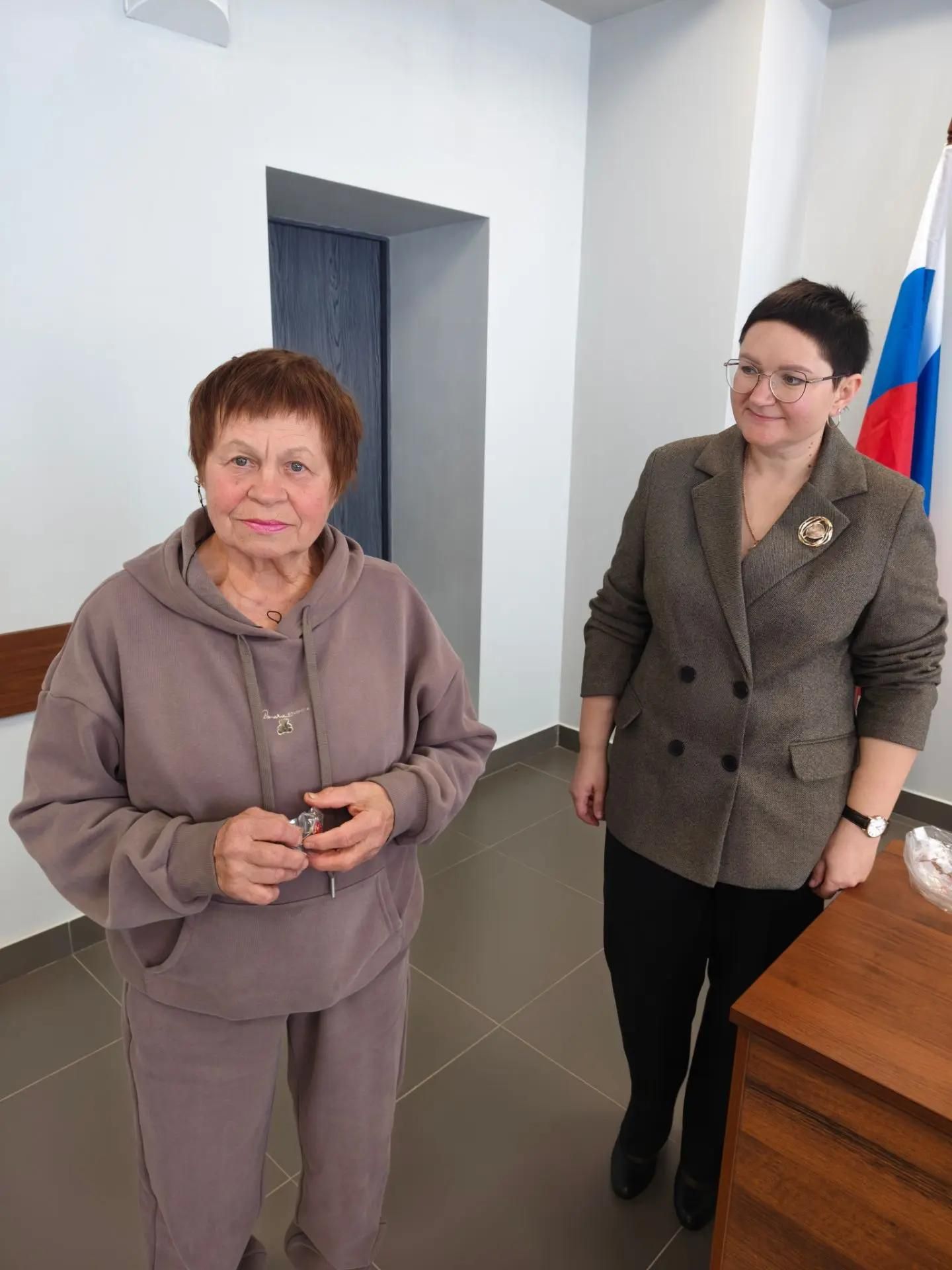 Ветеранов МВД Верхнего Услона поздравили с Днем пожилого человека