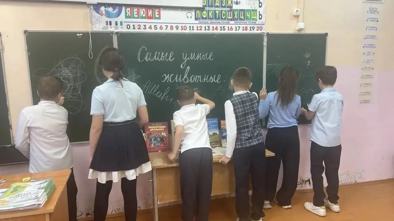 Мәктәпләрдә экологик айлык кысаларында дәресләр уза