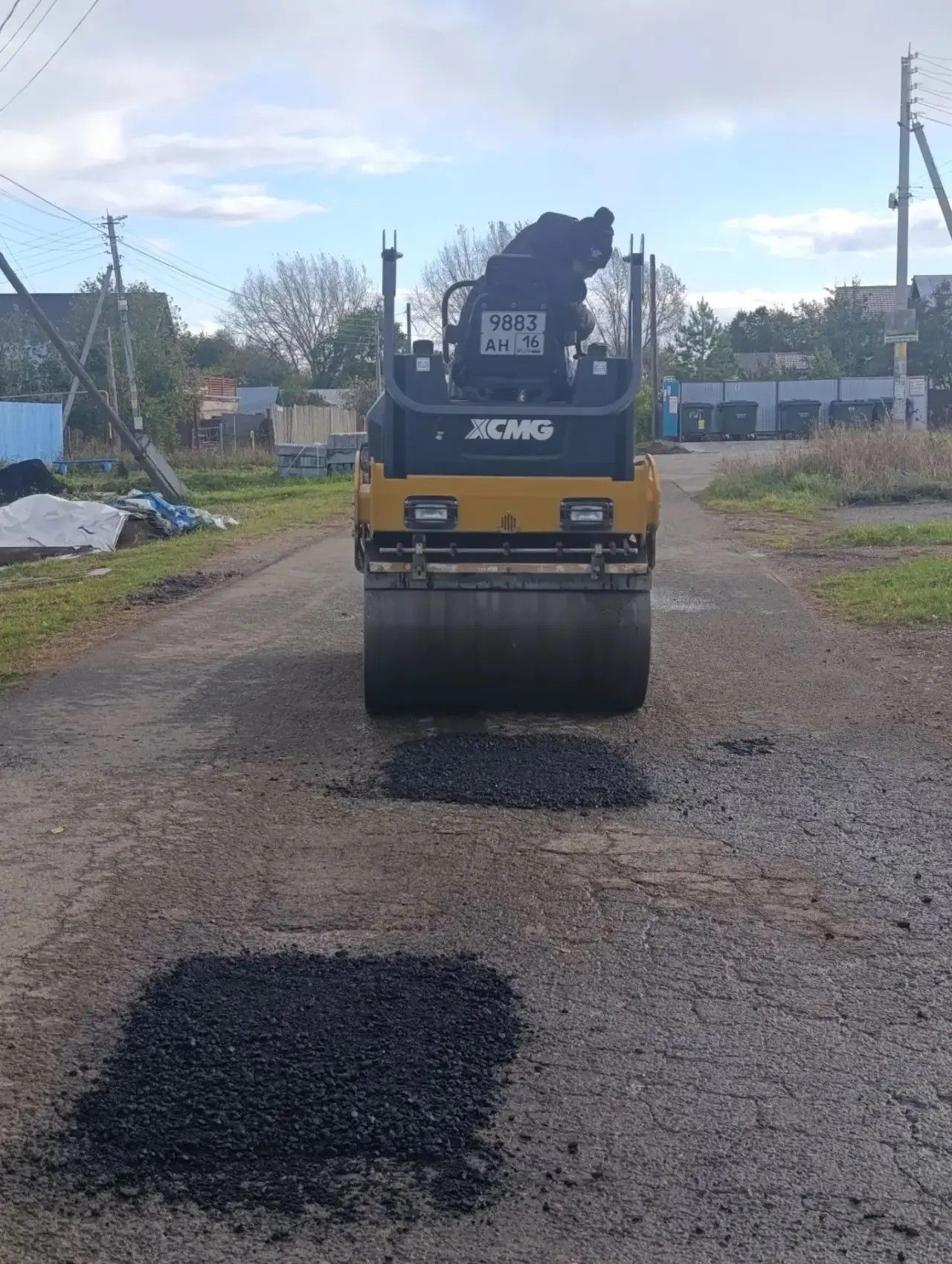 Ямочный ремонт выполнили на четырех улицах Верхнего Услона