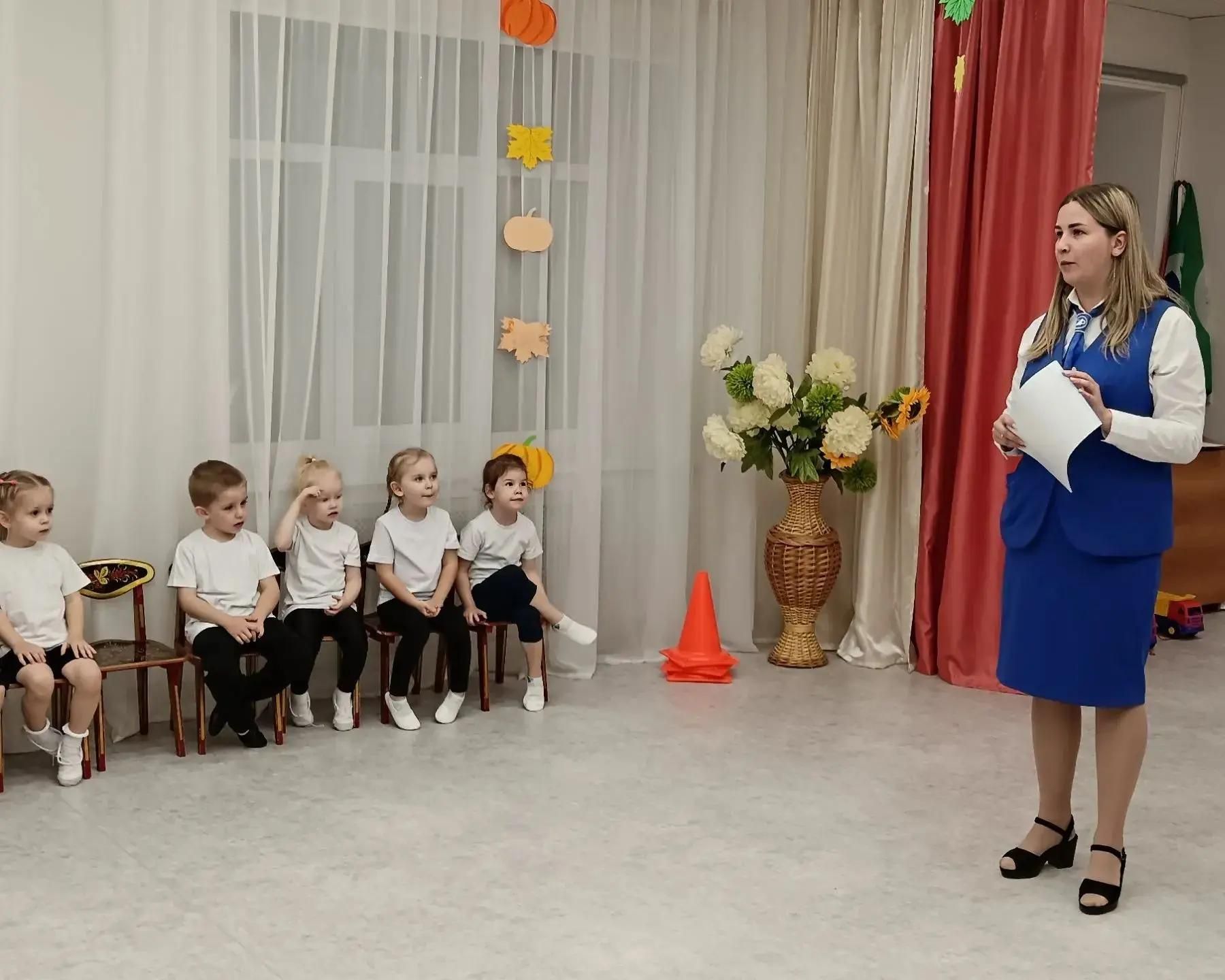 В Верхнеуслонском детсаду «Березка» прошли веселые старты к Дню отца