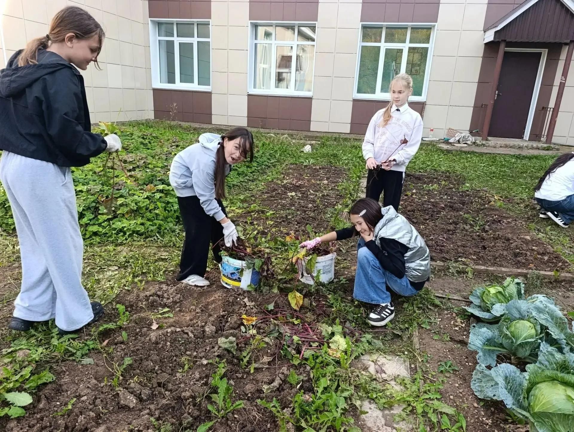 Югары Ослан мәктәбендә экологик тәрбия айлыгы уза