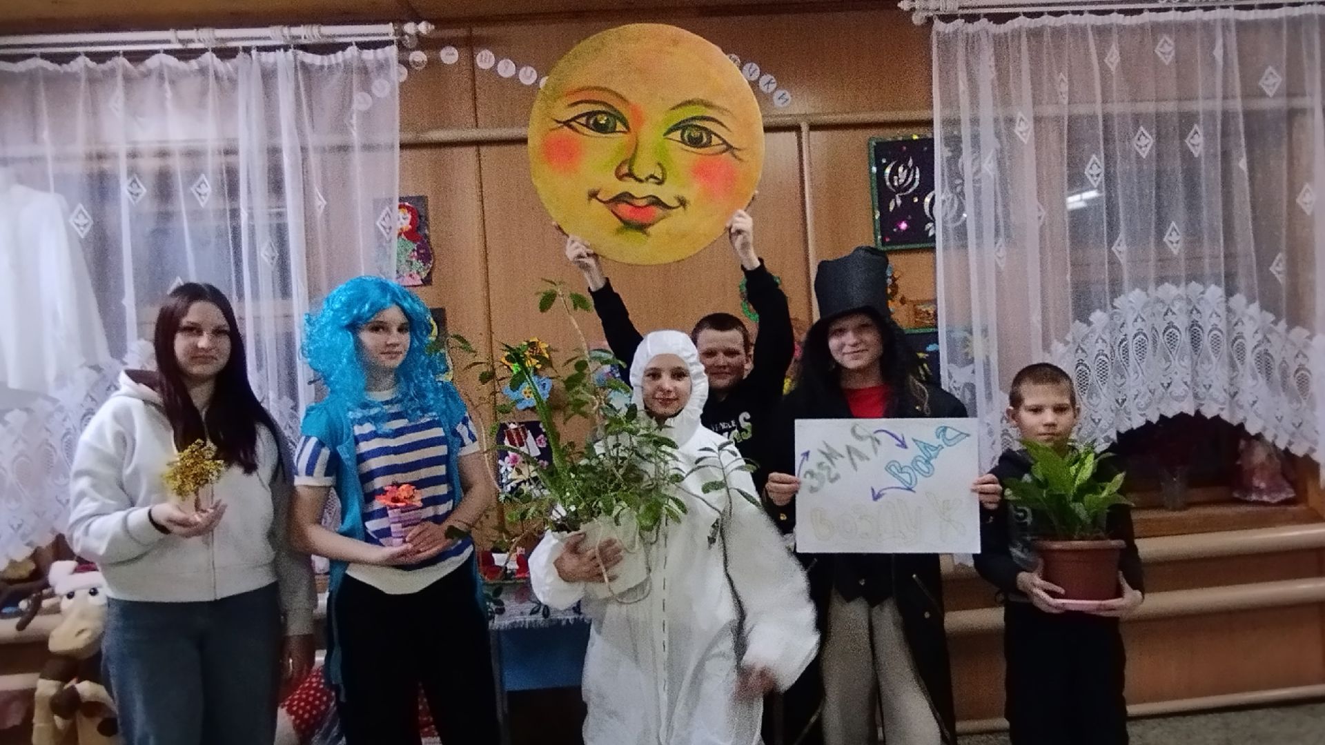 В Ямбулатове школьники искали секреты здоровья у Солнца, Воды и Земли